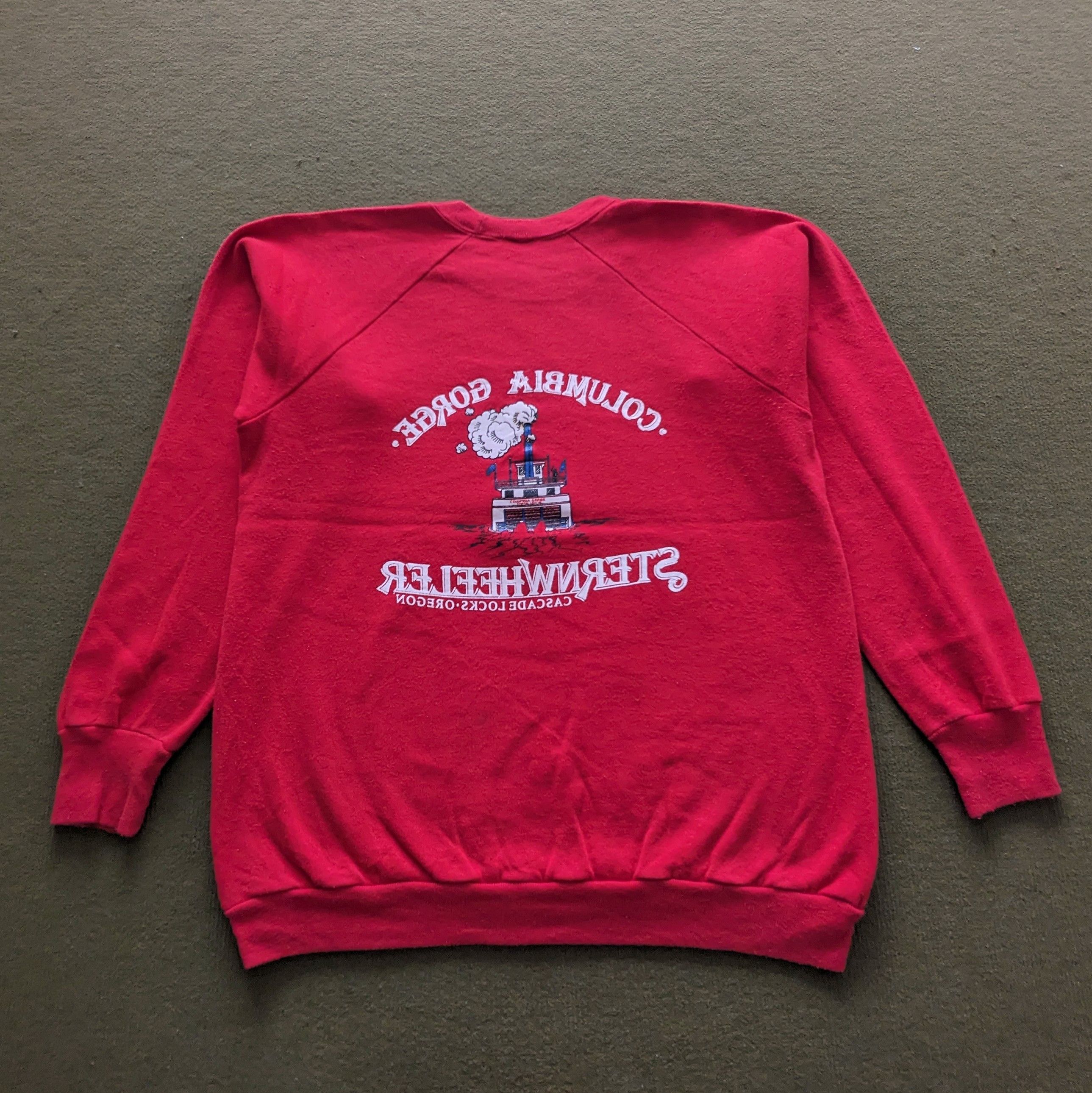 Other Vintage COLUMBIA GORGE STERNWHEELER Crewneck Sweatshirt Size US M / EU 48-50 / 2 - 2 Thumbnail