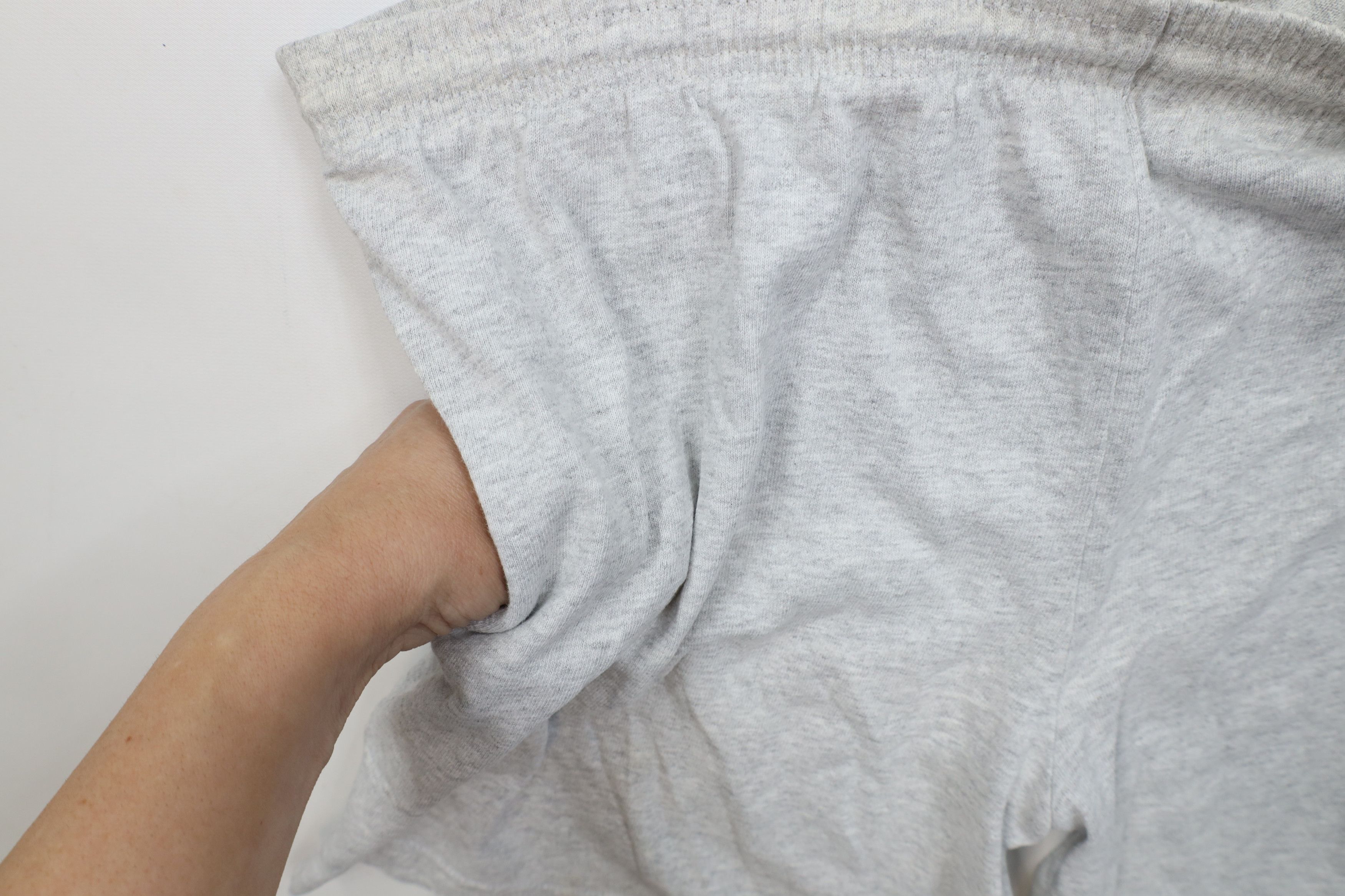 Nike Vintage 90s Nike Mini Swoosh Above Knee Shorts Gray USA Size US 34 / EU 50 - 9 Thumbnail