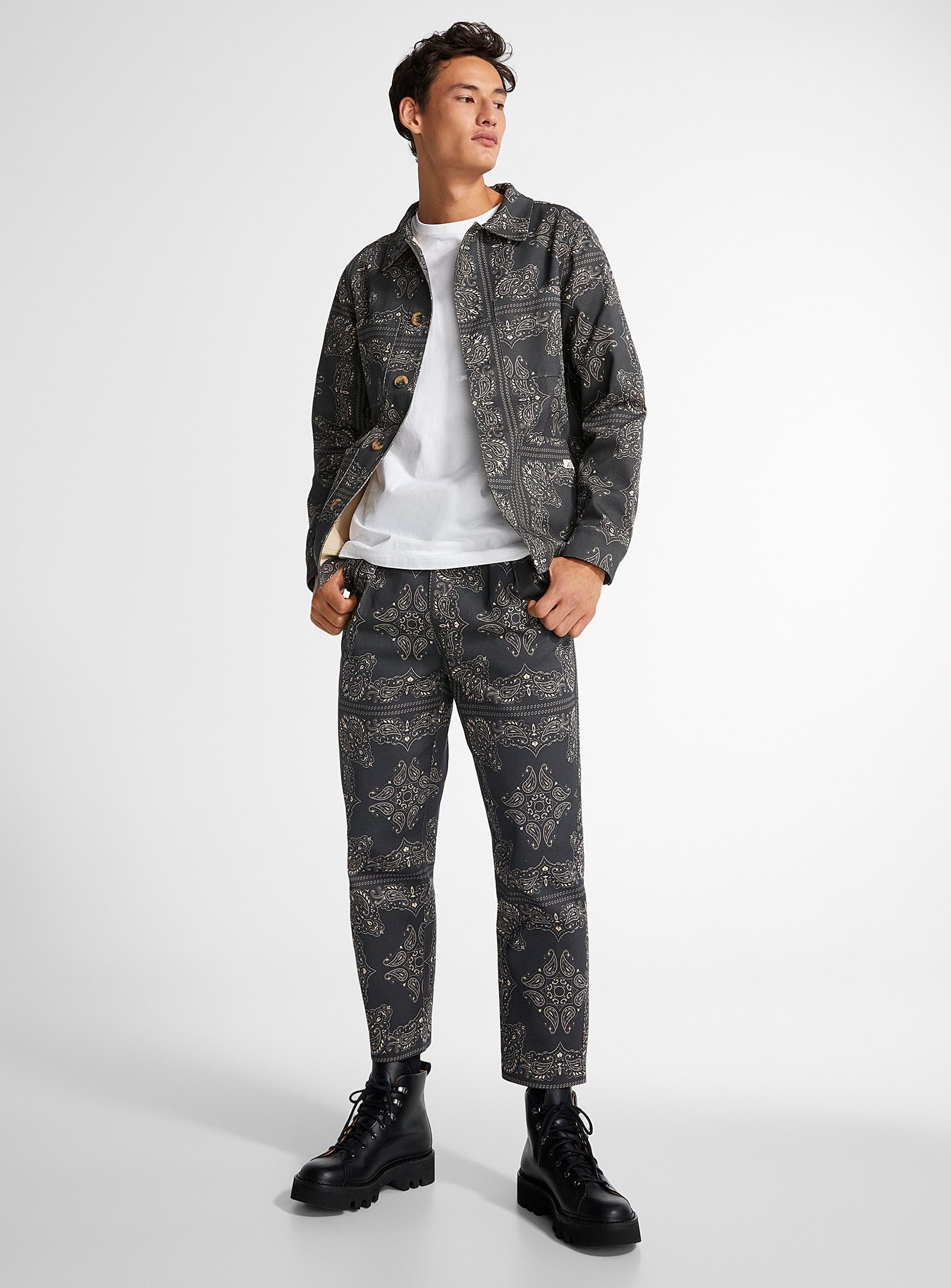 Other BNWT AW23 BY THE OAK PAISLEY MOSAIC PANTS 40 Size US 32 / EU 48 - 11 Thumbnail