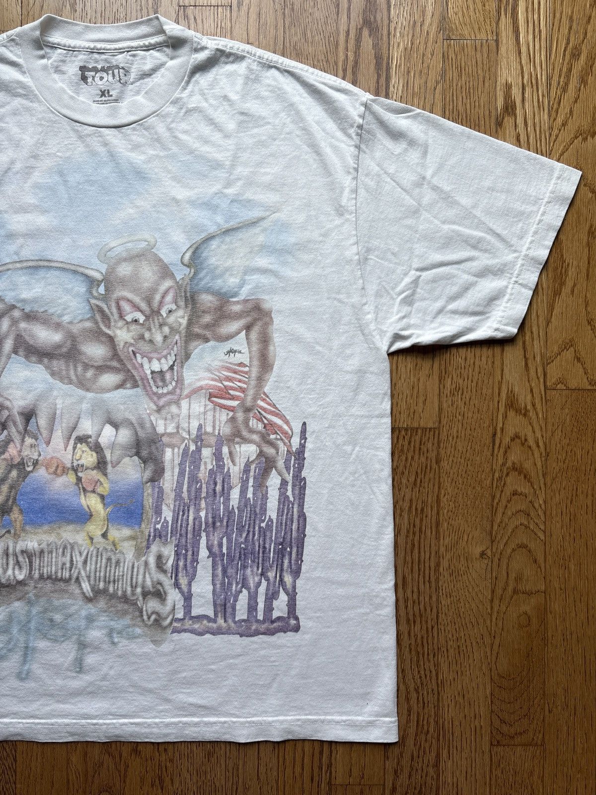Band Tees Travis Scott Utopia Circus Maximus 2023 Tour III Tee Sz XL Size US XL / EU 56 / 4 - 5 Thumbnail
