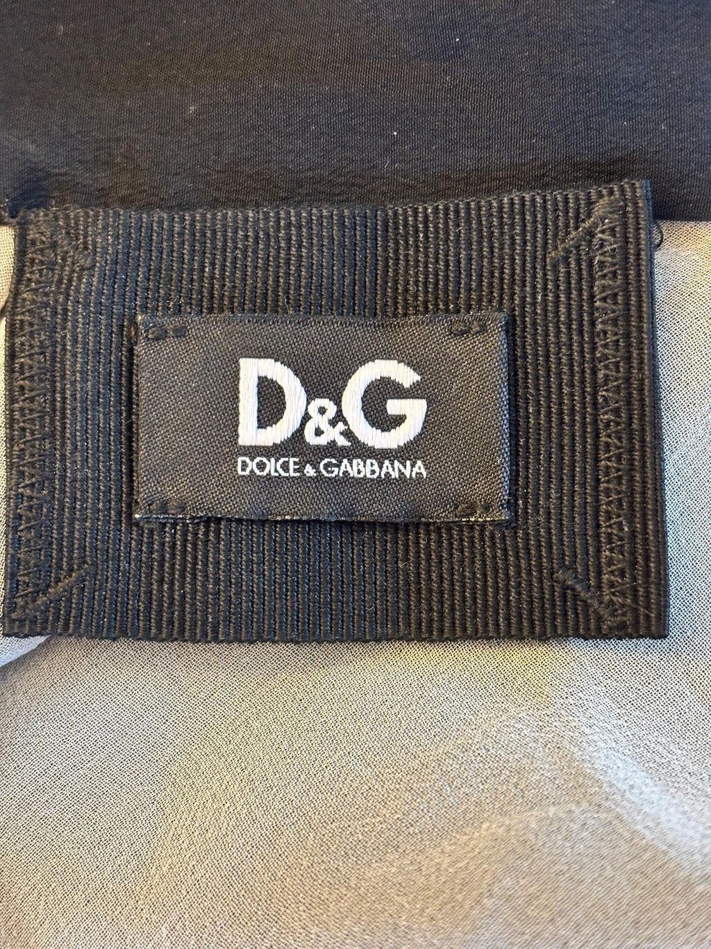 Dolce & Gabbana Dolce & Gabbana Silk Lace Shift Dress IT 42 Black Beige Size S / US 4 / IT 40 - 8 Thumbnail