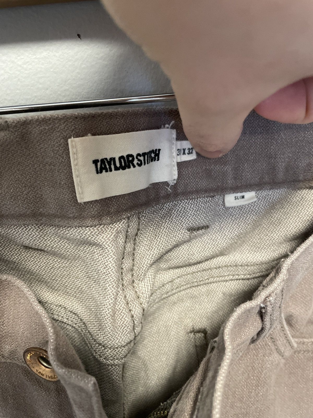 Taylor Stitch Taylor Stitch Slim All Day Pant 31x32 Size US 31 - 3 Thumbnail