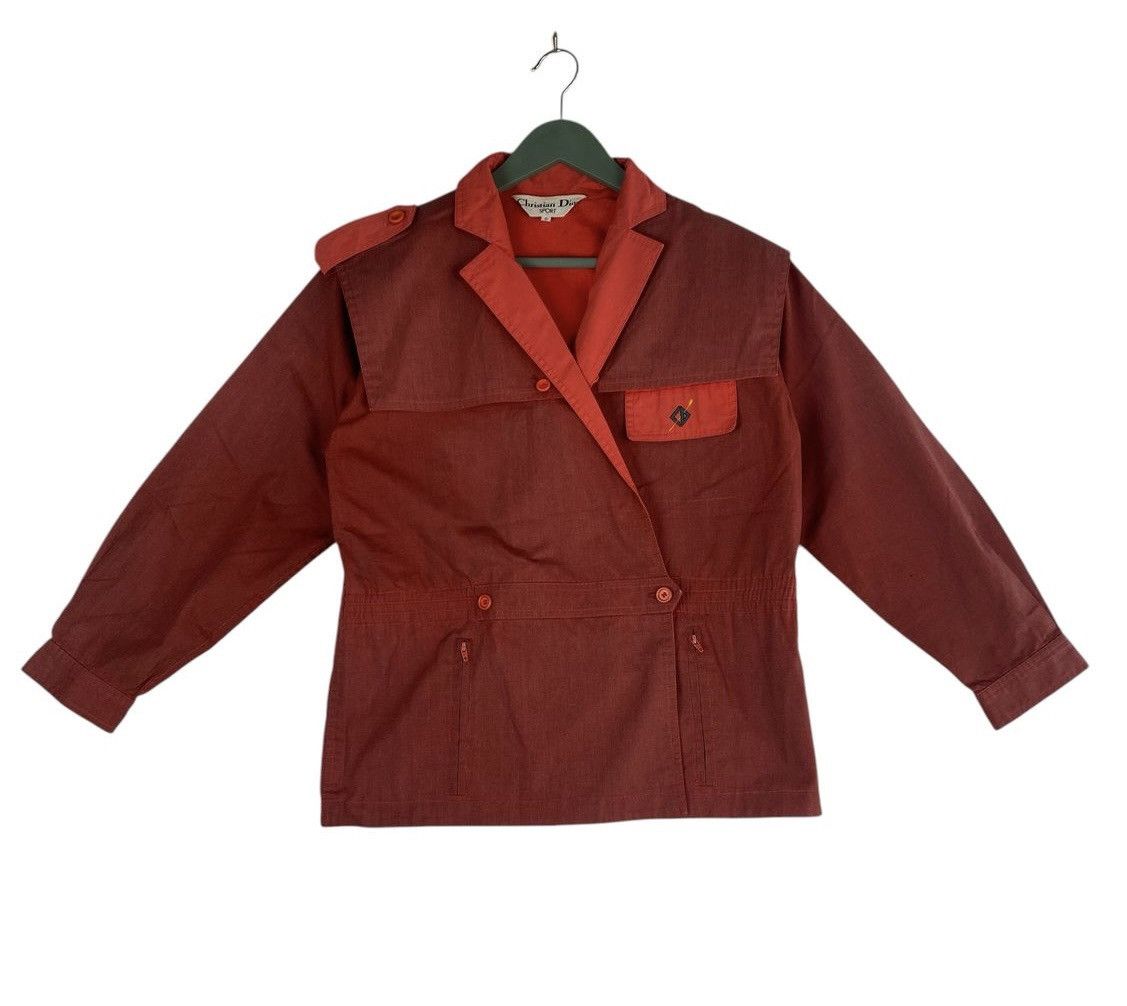 Christian Dior Monsieur × Vintage Vtg 90s rare Christian Dior sport cross jacket Size S / US 4 / IT 40 - 1 Thumbnail