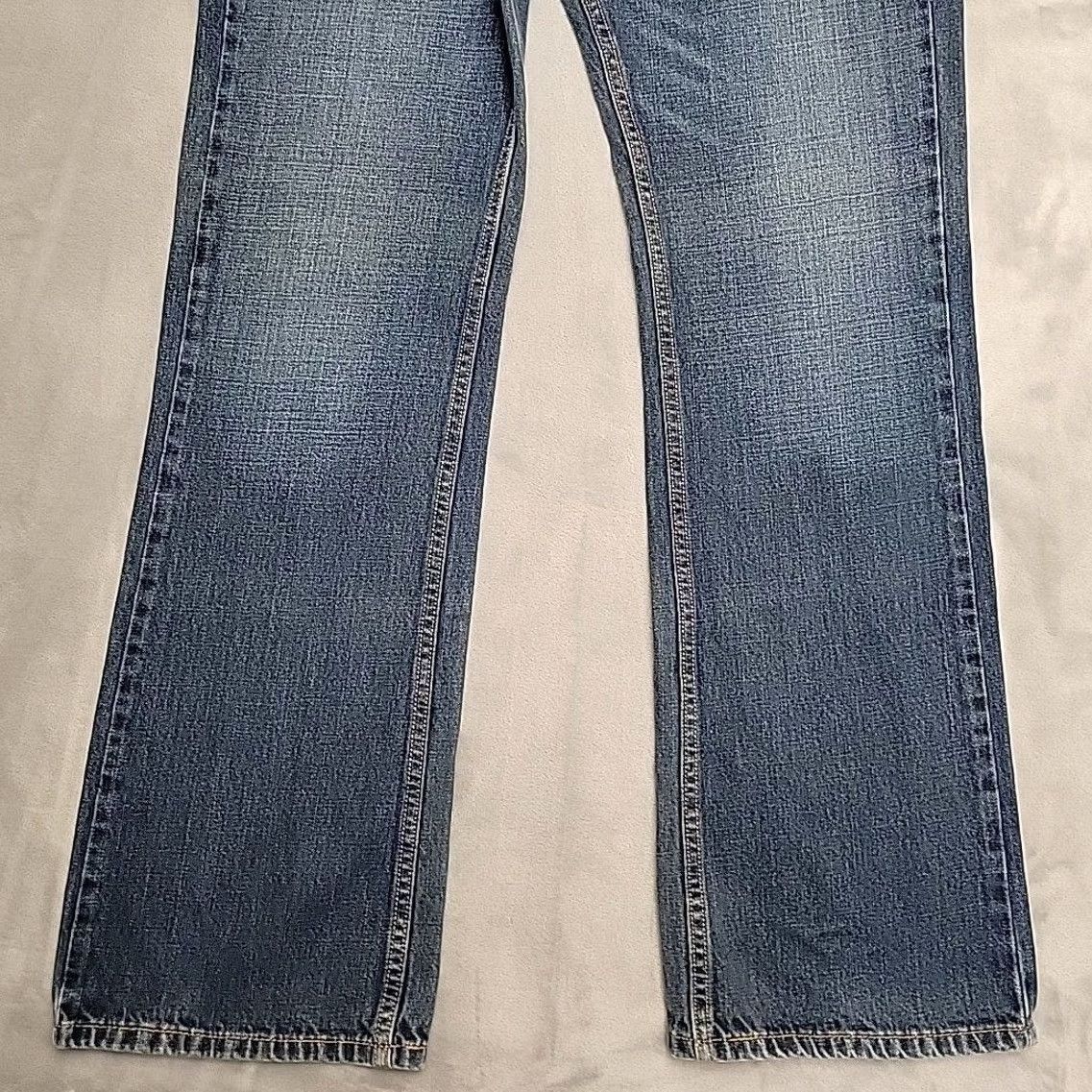 Levi's Mens Levis 527 Jeans Blue Denim Slim Fit Bootcut 36x34 Faded Everyday Size US 36 / EU 52 - 2 Thumbnail
