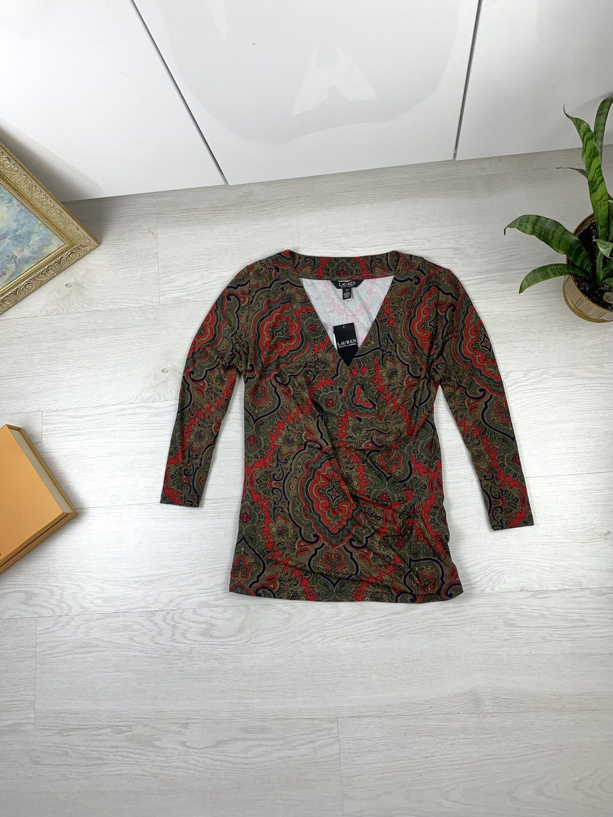 Lauren Ralph Lauren Lauren Ralph Lauren Women’s Top Size L Size L / US 10 / IT 46 - 1 Thumbnail