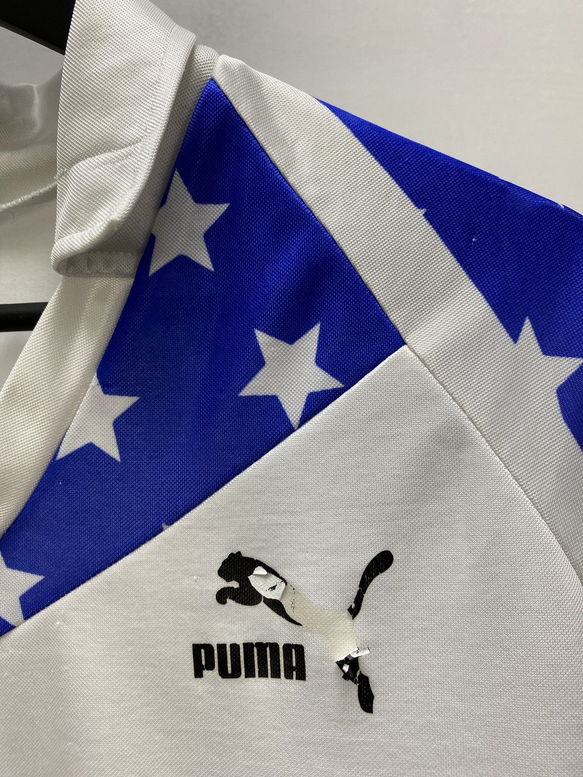 Puma × Vintage Vintage Wsg Swarovski Tirol Puma Long Sleeve Soccer Jersey Size US M / EU 48-50 / 2 - 7 Thumbnail