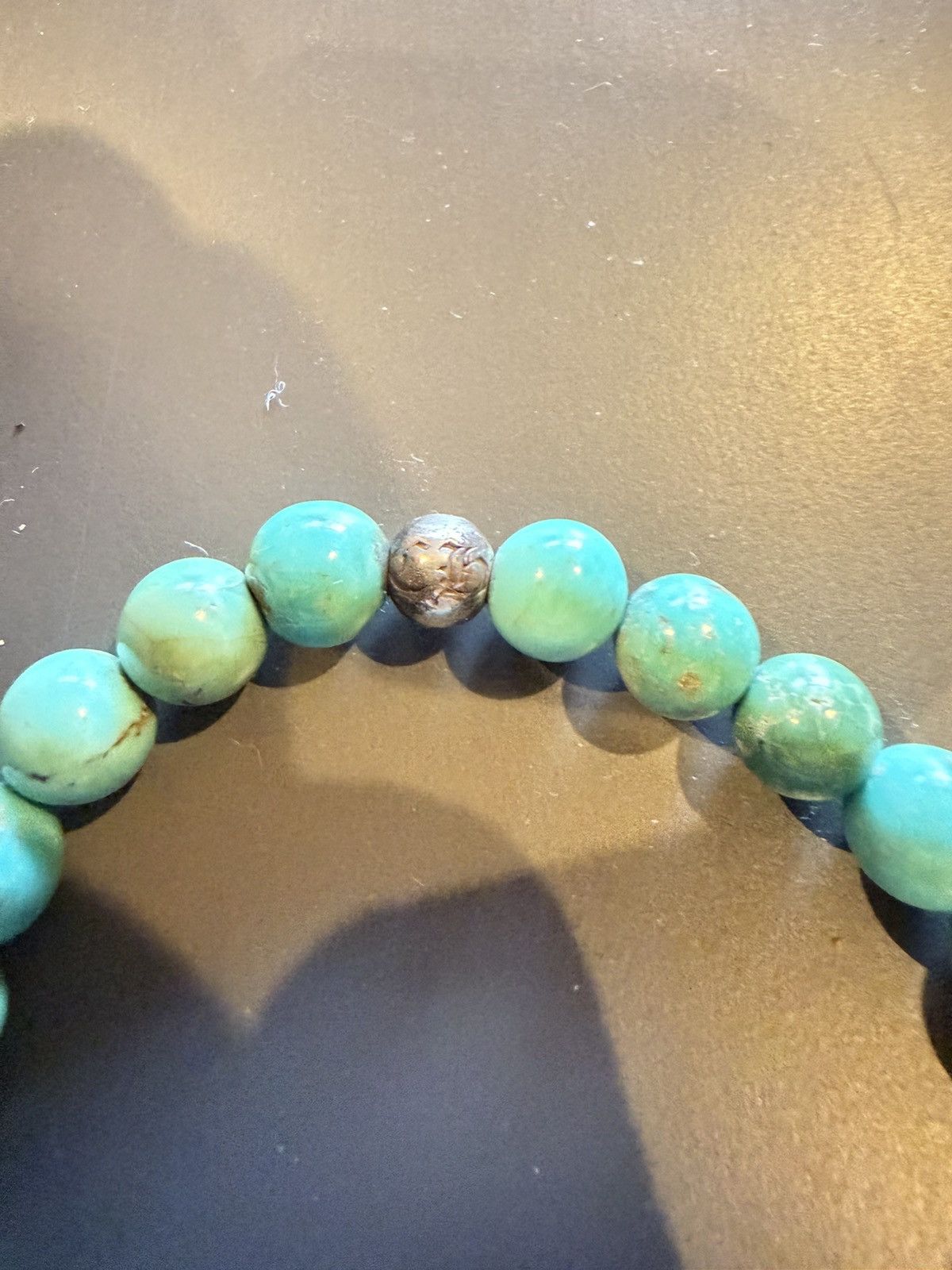 Chrome Hearts Chrome Hearts Turquoise Beads Bracelet Size ONE SIZE - 13 Thumbnail