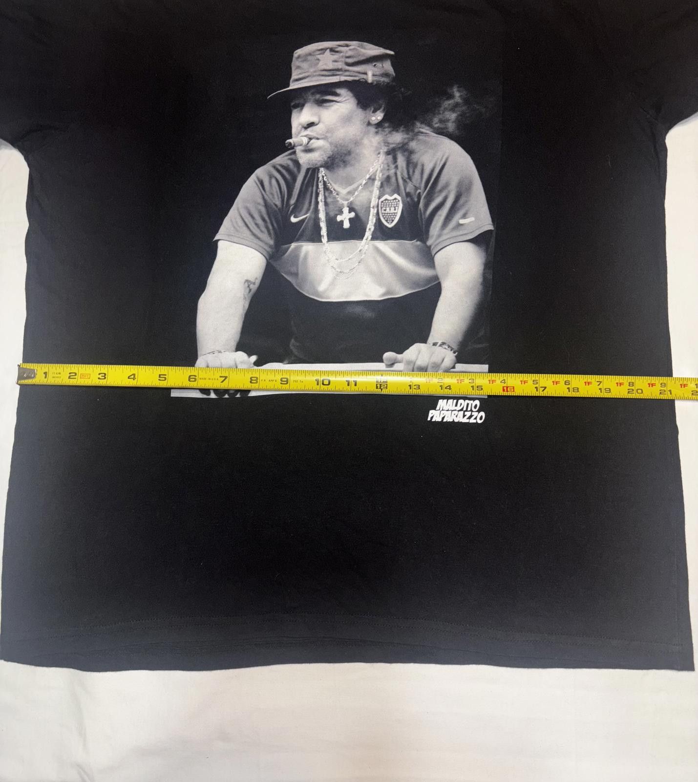 Designer Maldito Paparazzo Black T-Shirt Featuring Iconic Graphic Size US L / EU 52-54 / 3 - 5 Thumbnail
