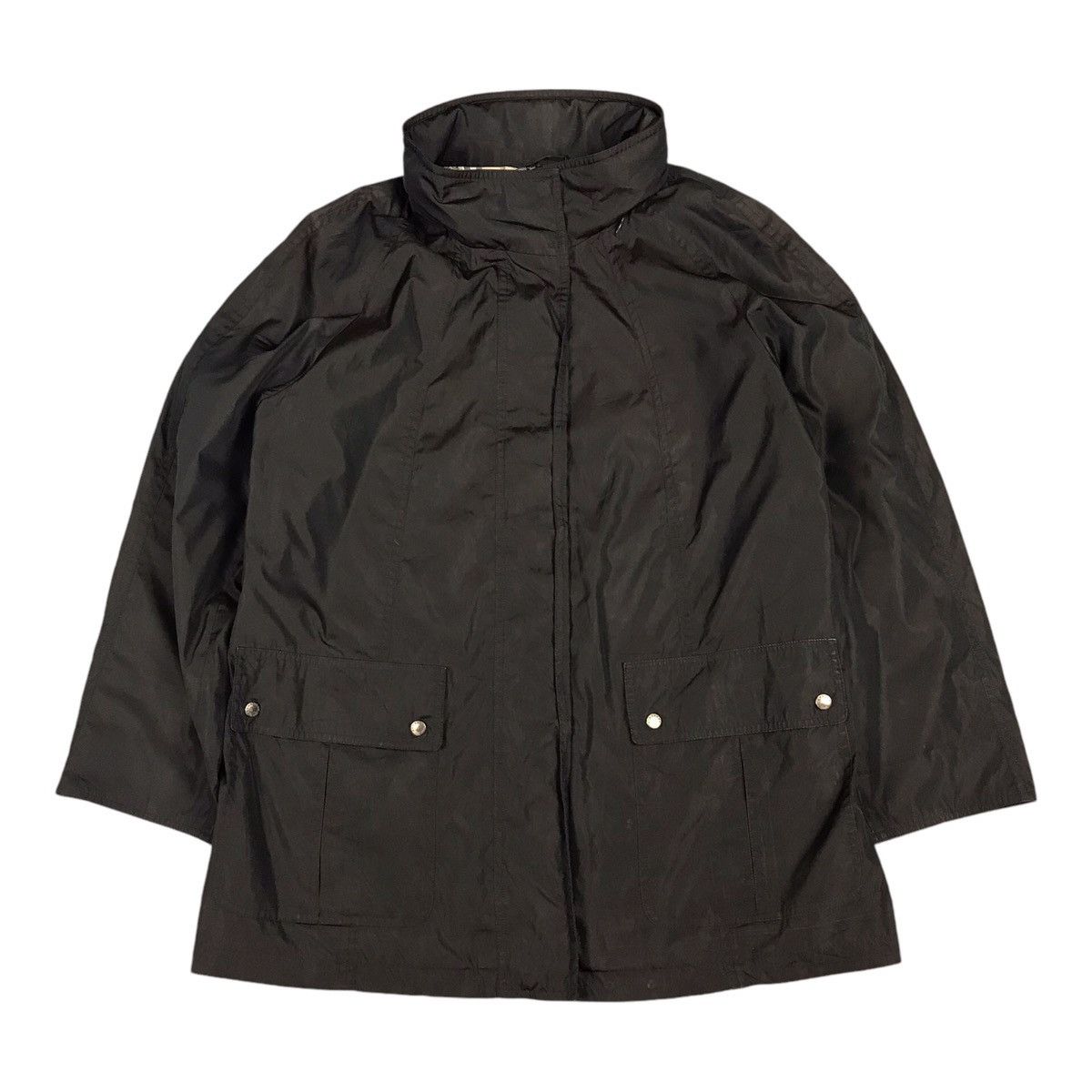 Burberry × Vintage BURBERRY NYLON ZIPPER JACKET Size US M / EU 48-50 / 2 - 1 Thumbnail
