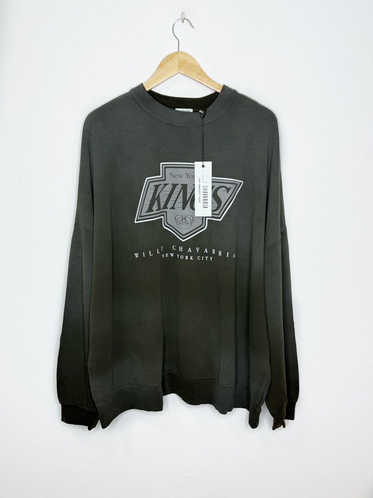 Willy Chavarria WILLY CHAVARRIA NEW YORK KINGS CREWNECK Size US S / EU 44-46 / 1 - 2 Thumbnail
