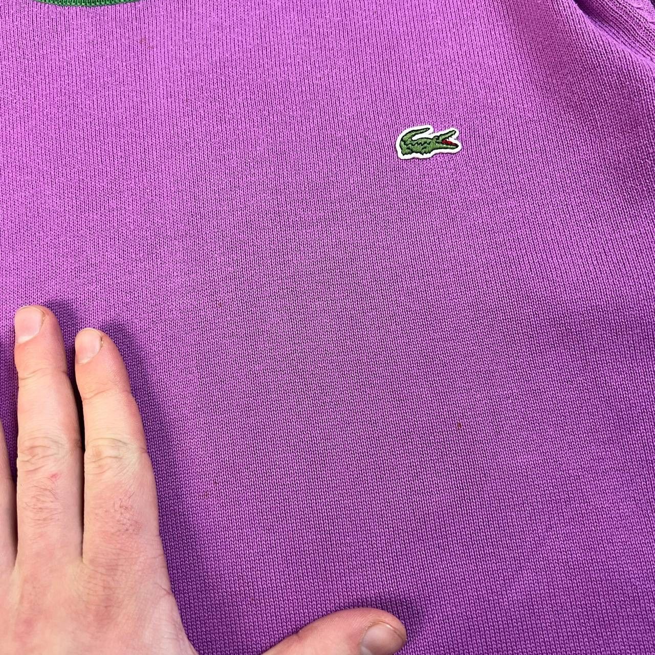 Lacoste Lacoste Mini Logo Luxury Y2K Light Sweater Old Money Style Size US M / EU 48-50 / 2 - 8 Thumbnail