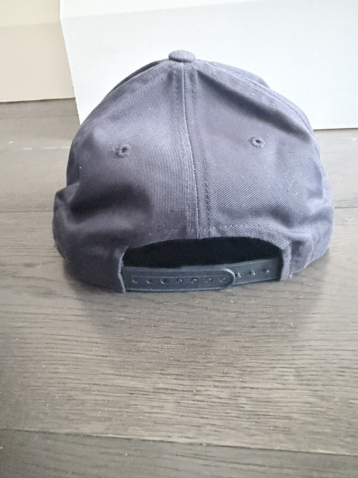 Other Vintage 90’s Patch on New Navy Blue Snapback Cap Size ONE SIZE - 3 Thumbnail