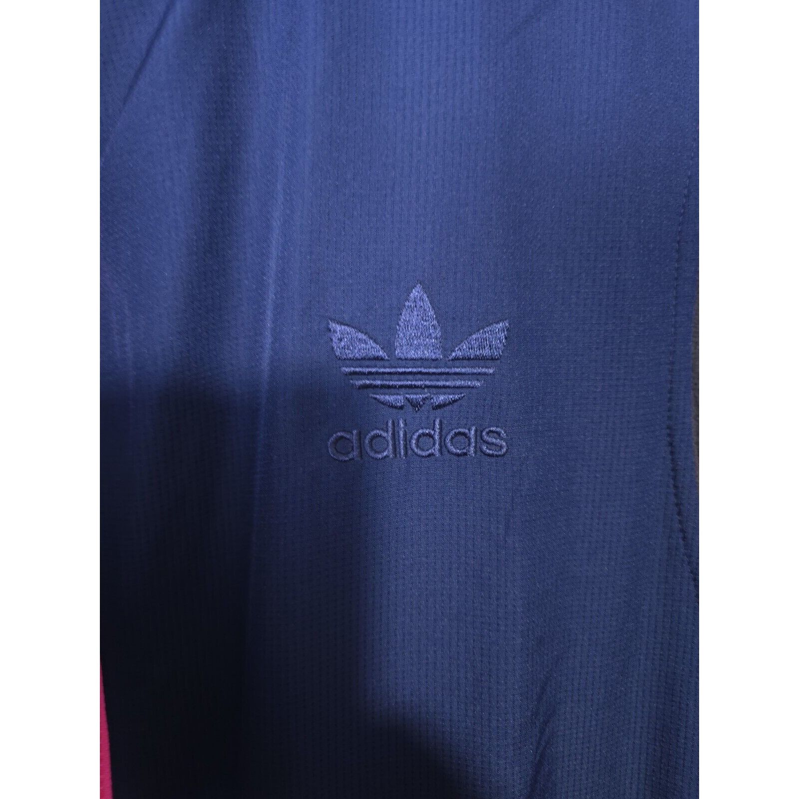 Adidas ADIDAS Womens Sleeveless Tracksuit Top Jacket Large Navy Blu Size L / US 10 / IT 46 - 8 Thumbnail