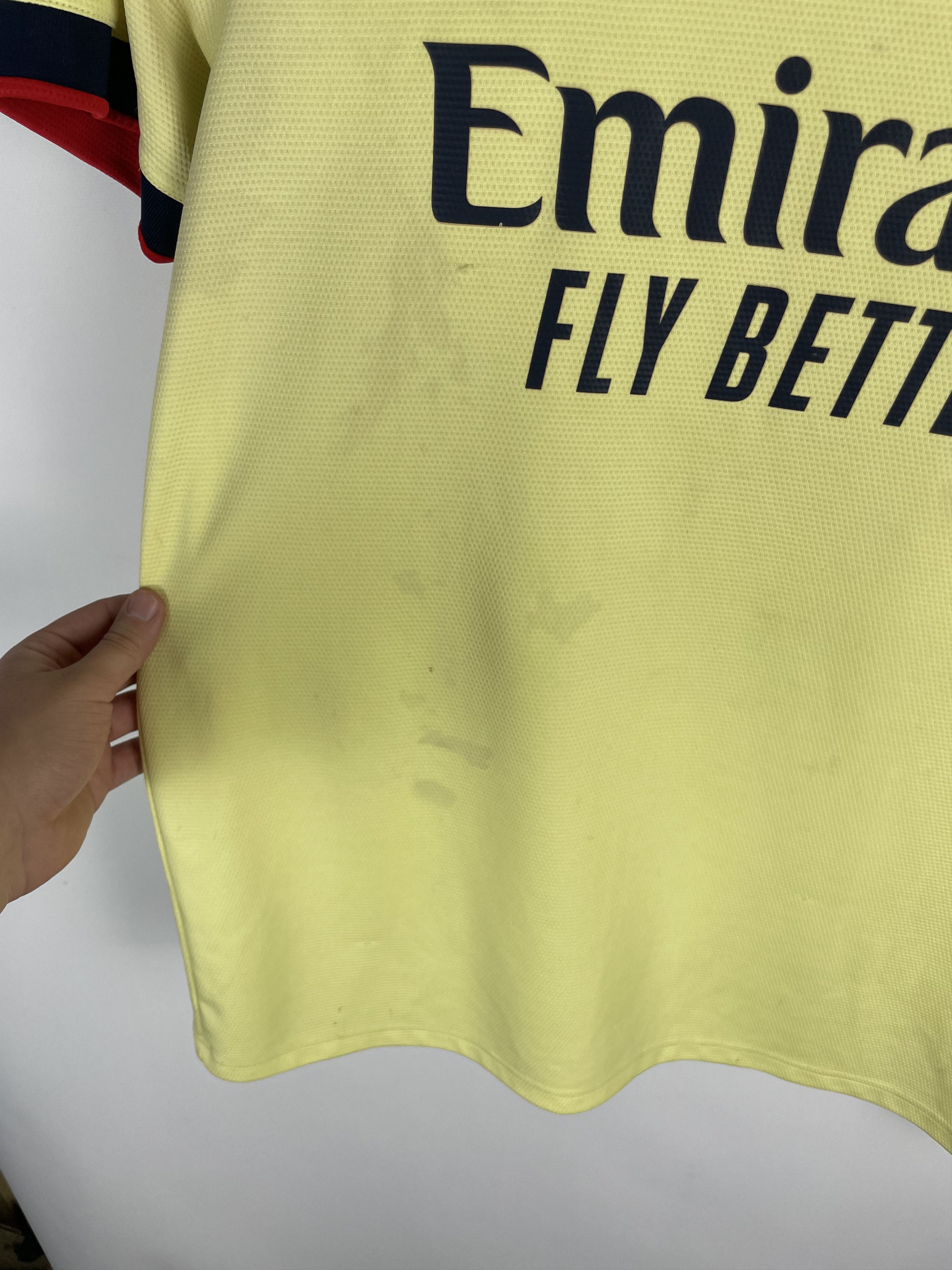 Adidas Adidas Arsenal 2021/2022 Away Jersey Tshirt Tee Yellow Size US L / EU 52-54 / 3 - 8 Thumbnail