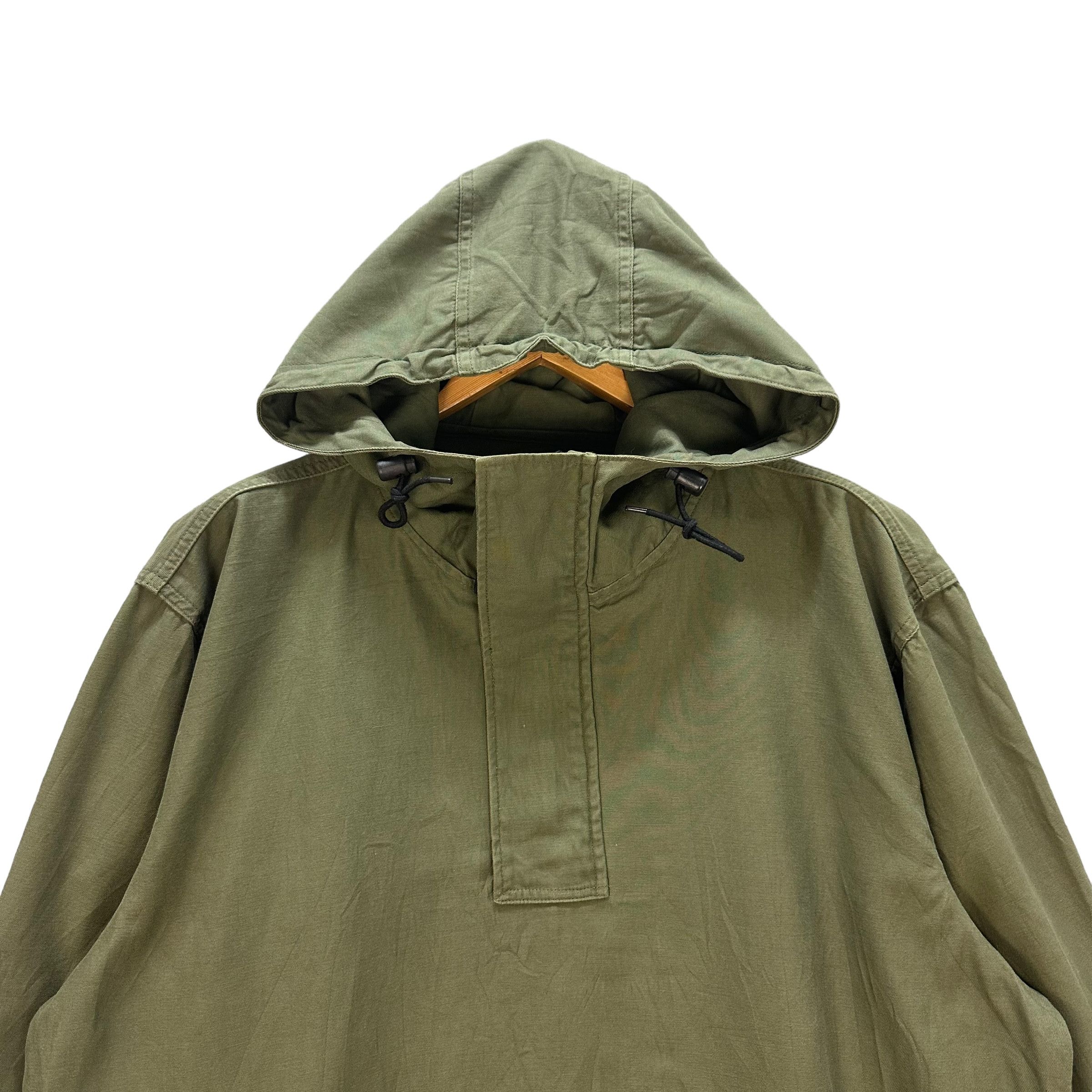 Vintage NEYRIES OLIVE GREEN ANORAK JACKET #8730-023 Size US L / EU 52-54 / 3 - 2 Thumbnail