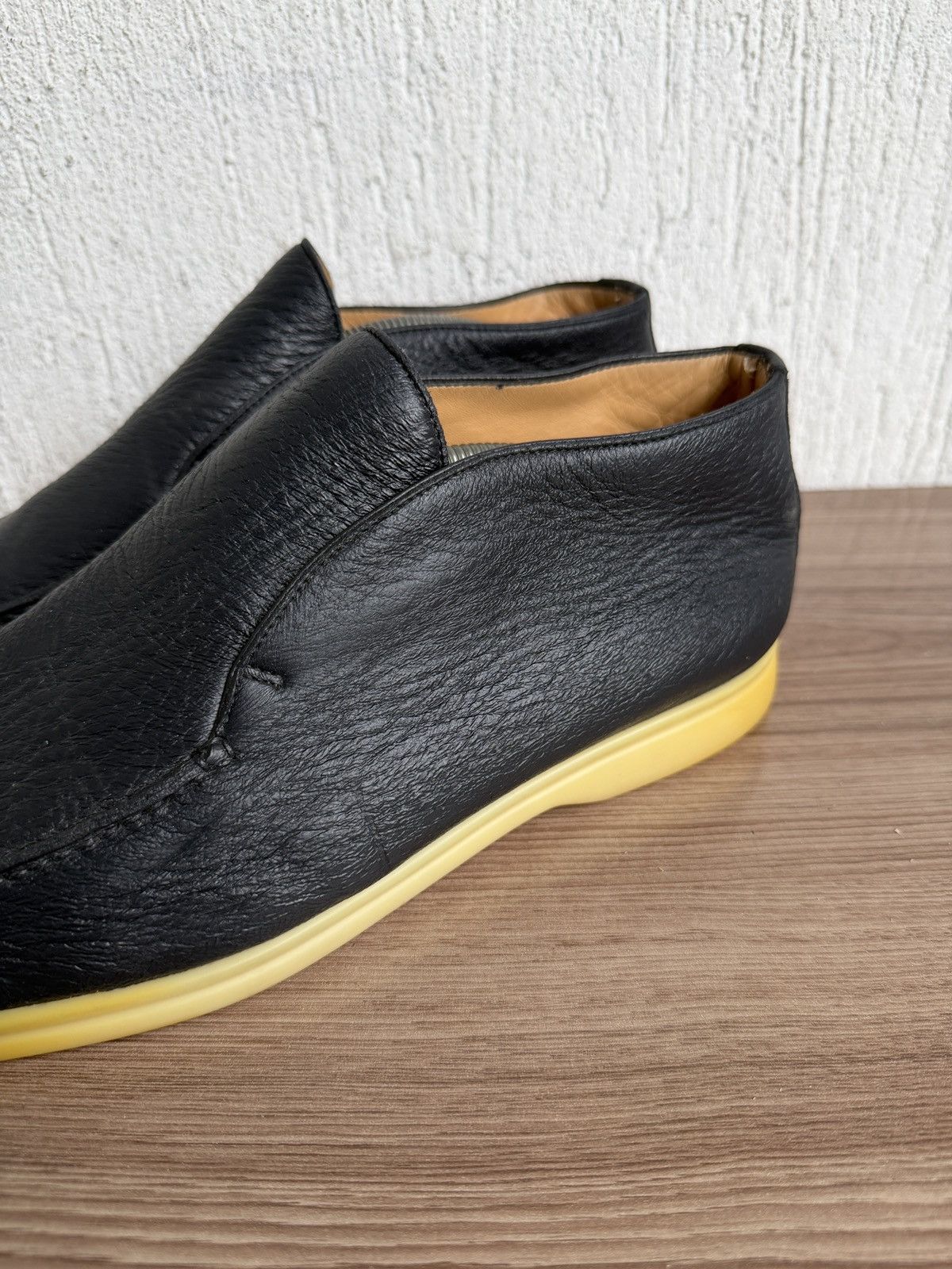 Loro Piana leather open walk loafers Size US 9 / EU 42 - 9 Thumbnail