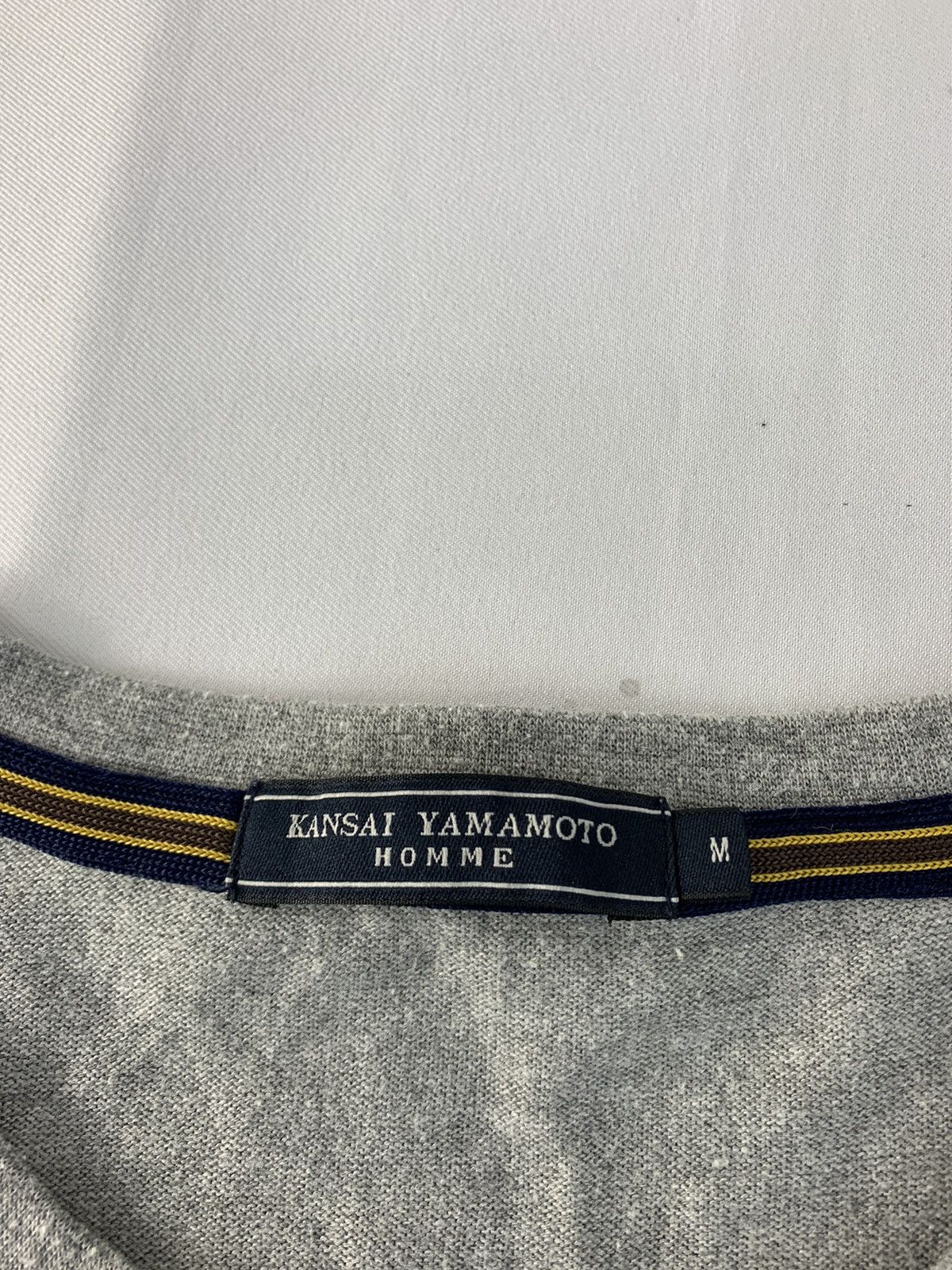 Kansai Yamamoto Kansai Yamamoto Homme Rhino Embroidery Logo Printed Tee Size US S / EU 44-46 / 1 - 4 Thumbnail