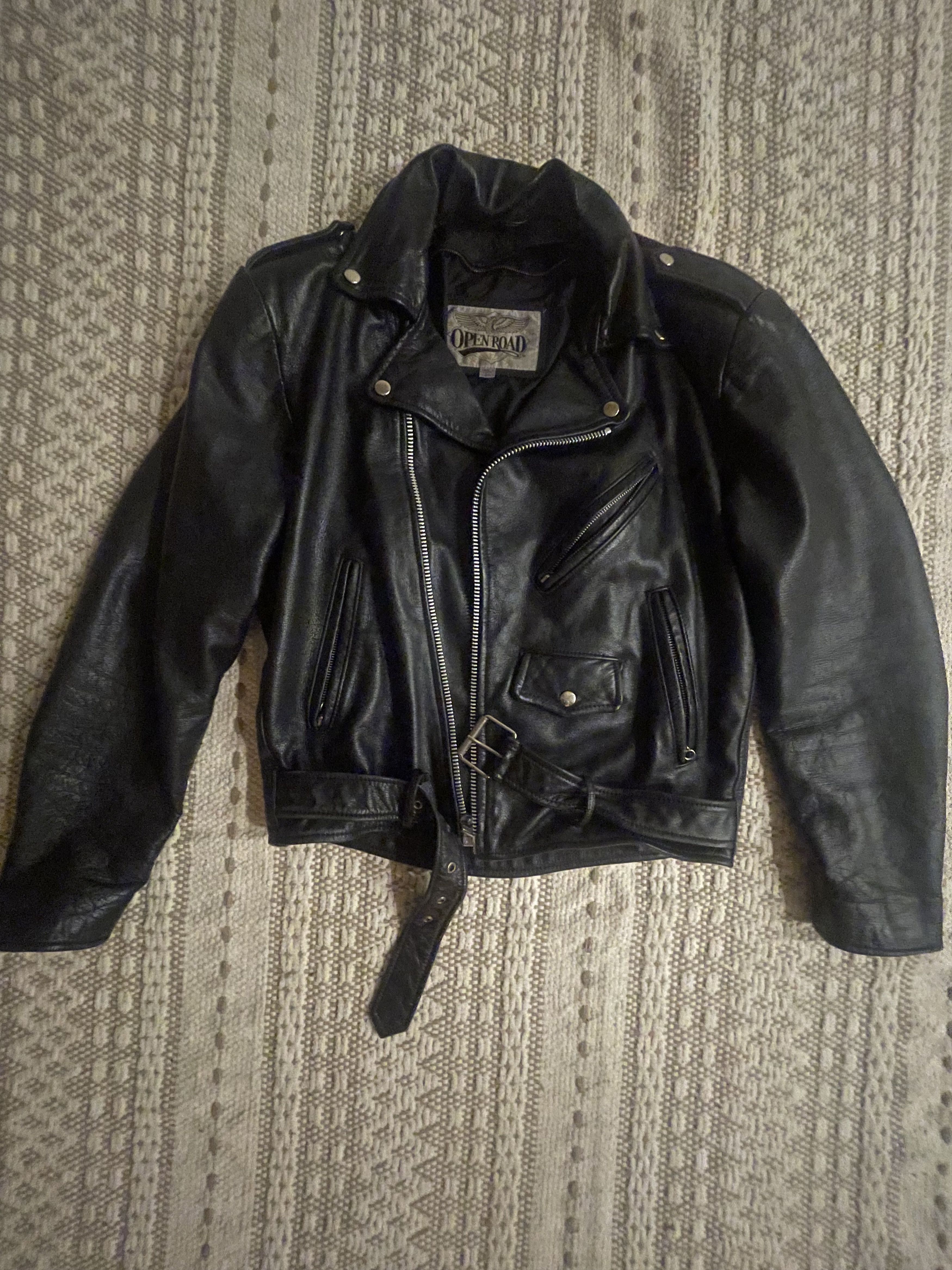 Other Trekker Leather Mens Jacket Size US XXS / EU 40 - 3 Thumbnail