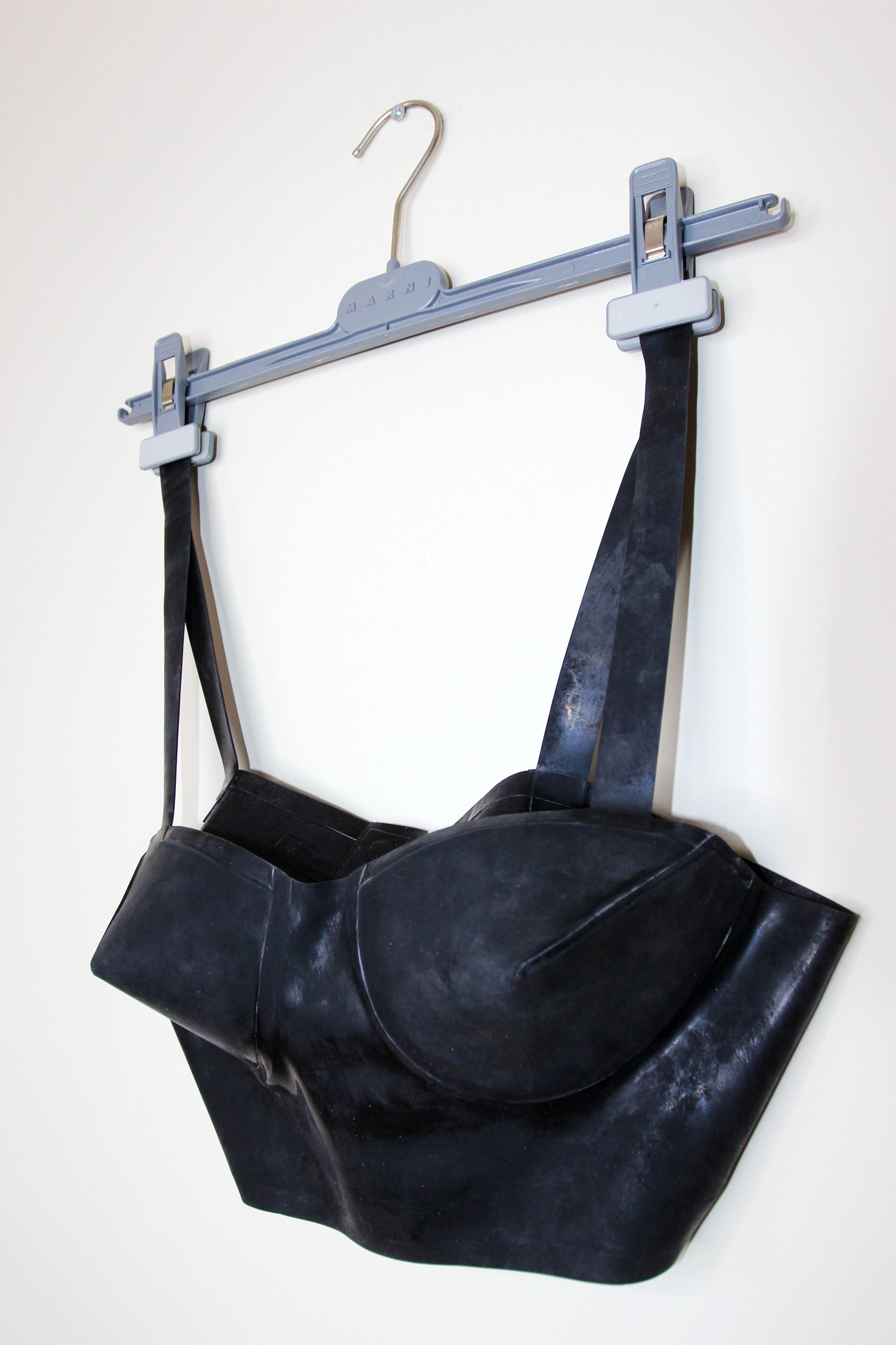 Maison Margiela BNWT AW23 MAISON MARGIELA LATEX BALCONETTE BRA 44 Size M / US 6-8 / IT 42-44 - 4 Thumbnail