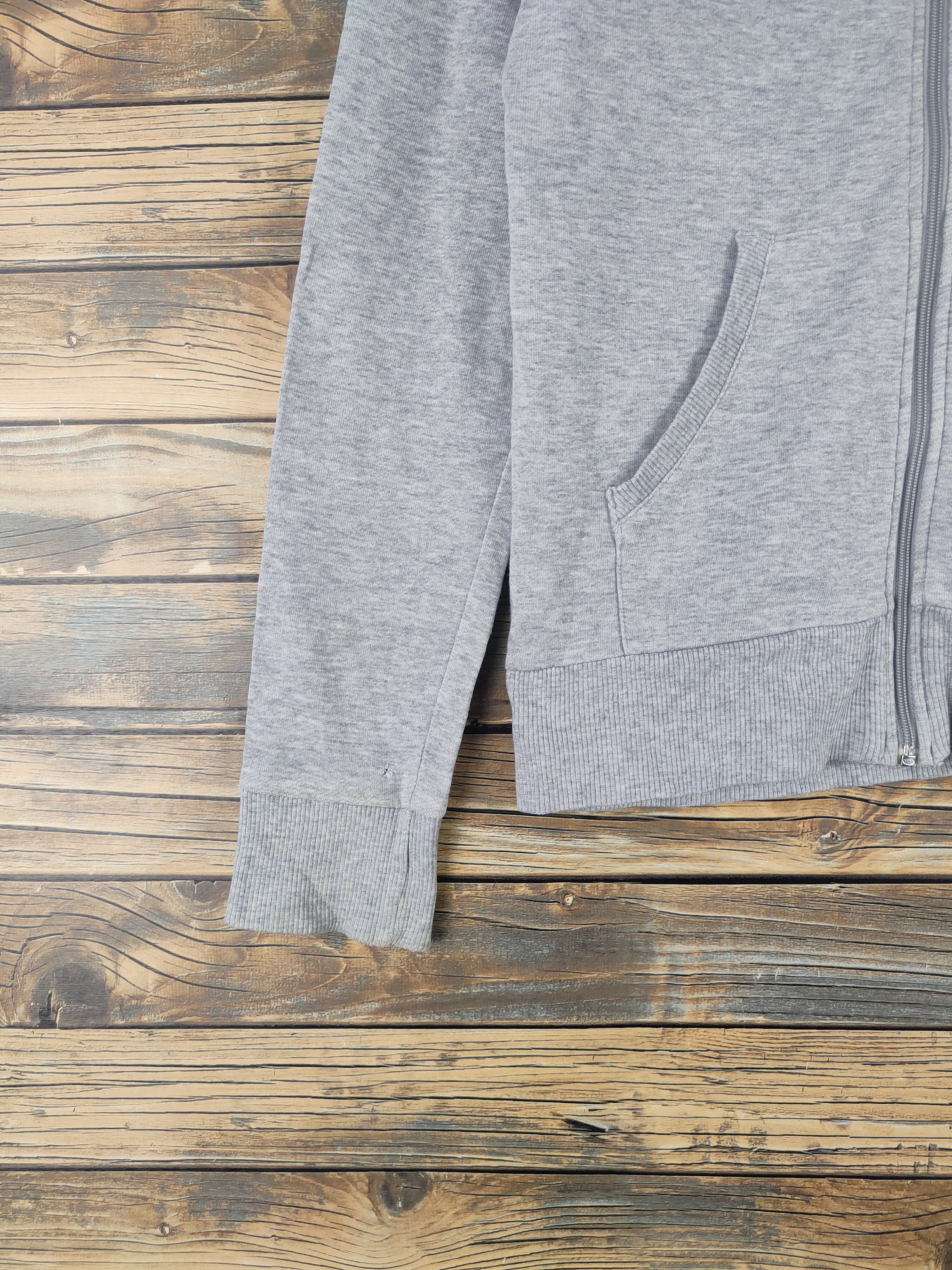 Adidas DL Adidas Gray Hoodie Sweaters #1683 Size S / US 4 / IT 40 - 4 Thumbnail