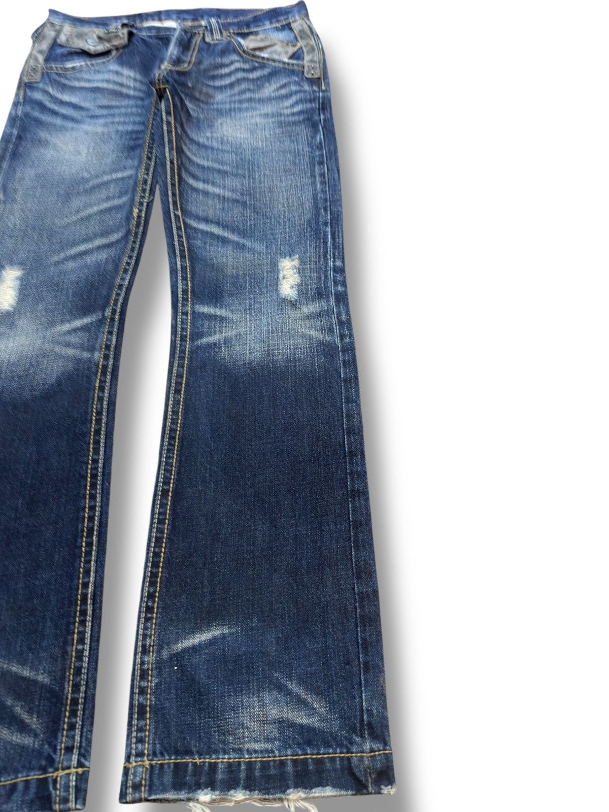 Hysteric Glamour Vintage Donon Whiskers Grunge Denim Size US 30 / EU 46 - 4 Thumbnail