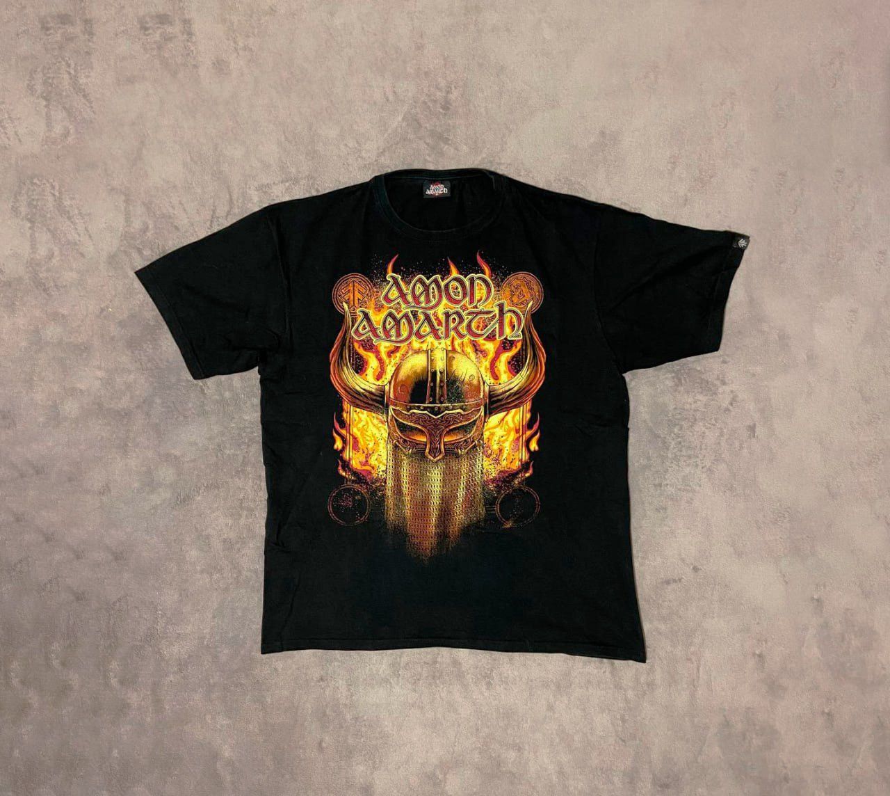 Band Tees × Vintage Amon Amarth vintage band t-shirt retro style Size US XL / EU 56 / 4 - 1 Thumbnail