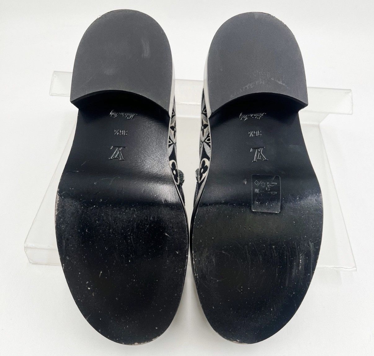 Louis Vuitton Louis Vuitton 1854 Collection Monogram Platform Loafers K12 Size US 6.5 / IT 36.5 - 7 Thumbnail
