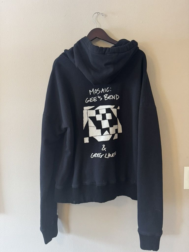 Greg Lauren Gee's Bend Graphic quilt patch hoodie Size US M / EU 48-50 / 2 - 6 Thumbnail