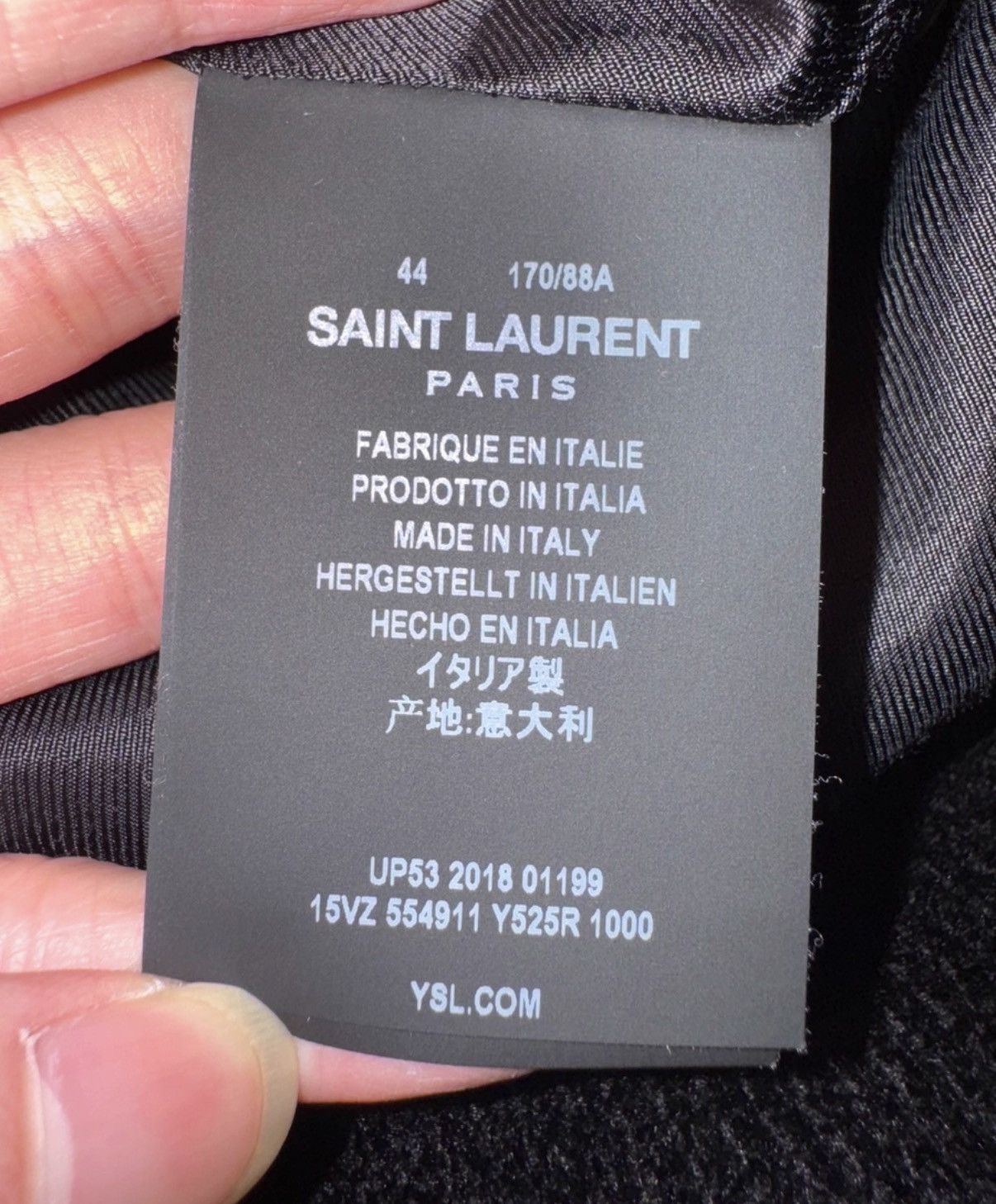 Saint Laurent Paris SLP 19SS Skull & Heart Leather-Paneled Velvet Varsity Jacket Size US S / EU 44-46 / 1 - 7 Thumbnail