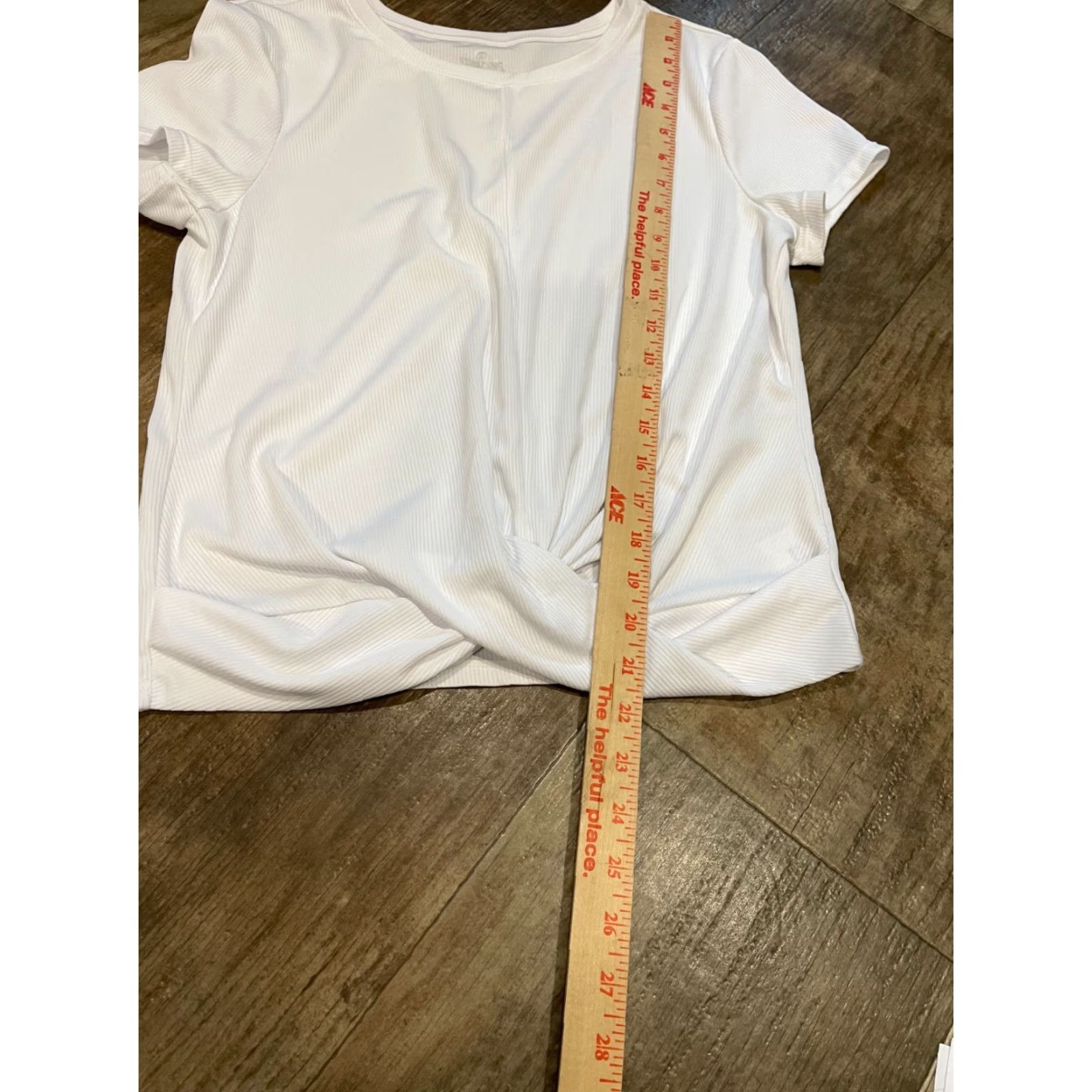 Spalding Spalding Shirt Womens Medium M White Short Sleeve T-Shirt Casual Regular Size M / US 6-8 / IT 42-44 - 2 Thumbnail