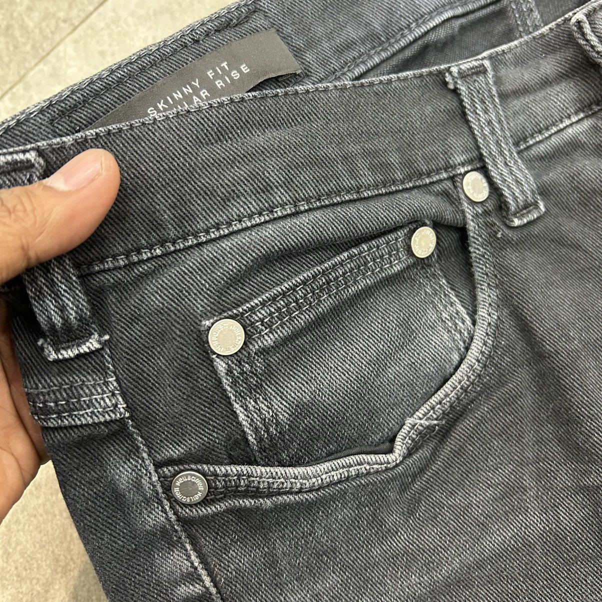 Neil Barrett Vintage Neil Barrett BlackWash Denim Faded Size US 31 - 10 Thumbnail
