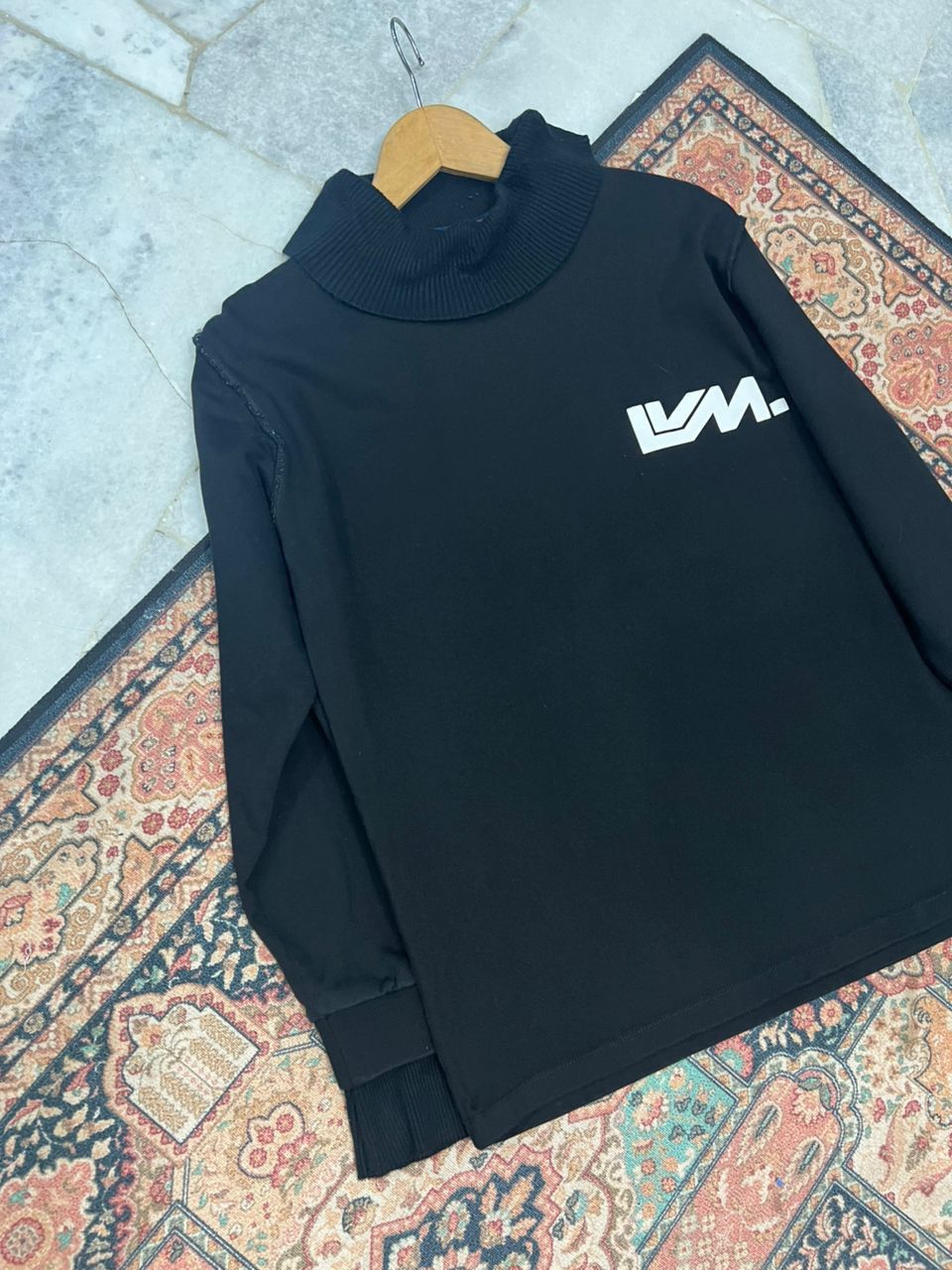 Louis Vuitton Louis Vuitton Black I have A Dream Turtleneck Shirt Size S / US 4 / IT 40 - 4 Thumbnail