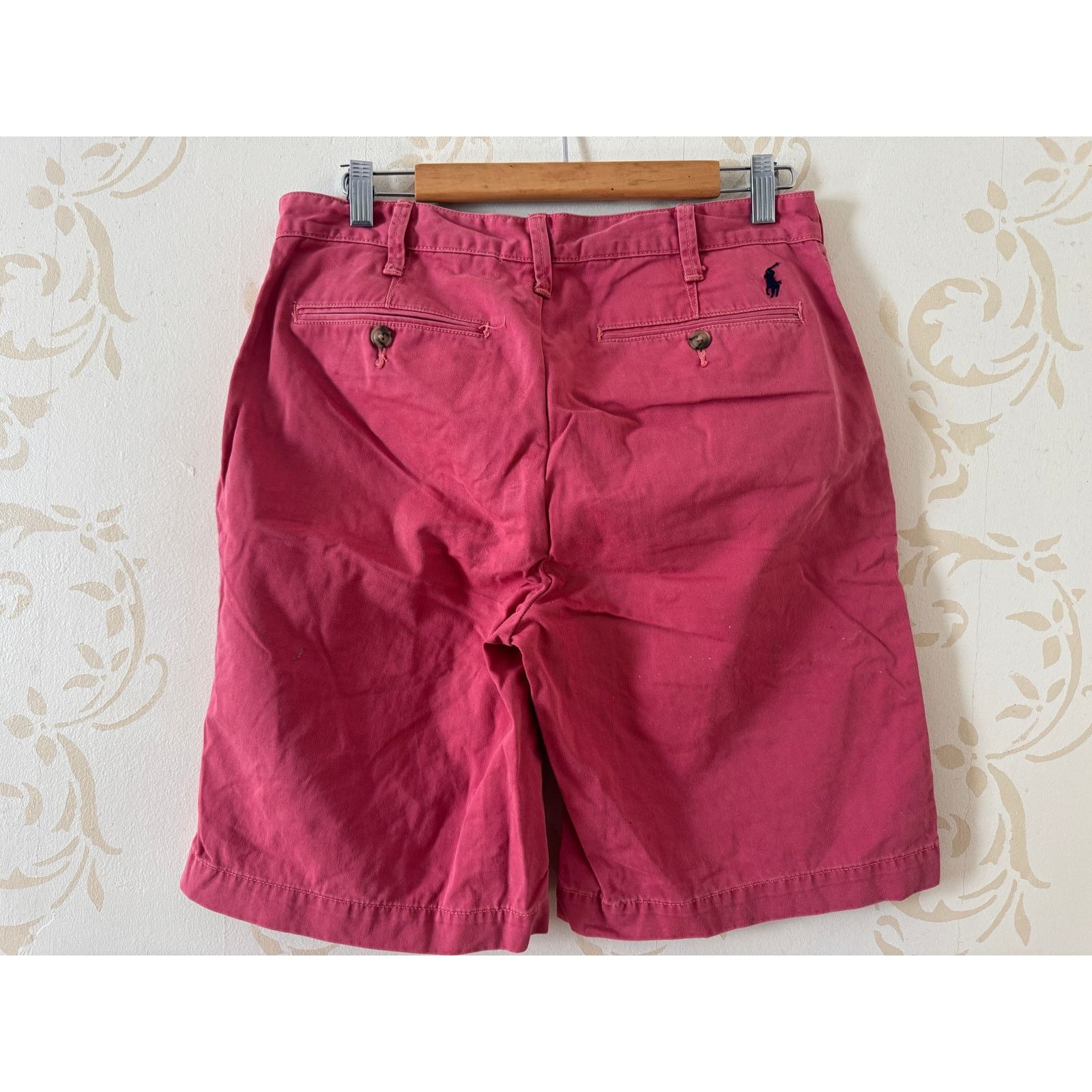 Polo Ralph Lauren Polo Ralph Lauren Relaxed Fit Red Shorts - 30" x 9.5" Size US 30 / EU 46 - 2 Thumbnail