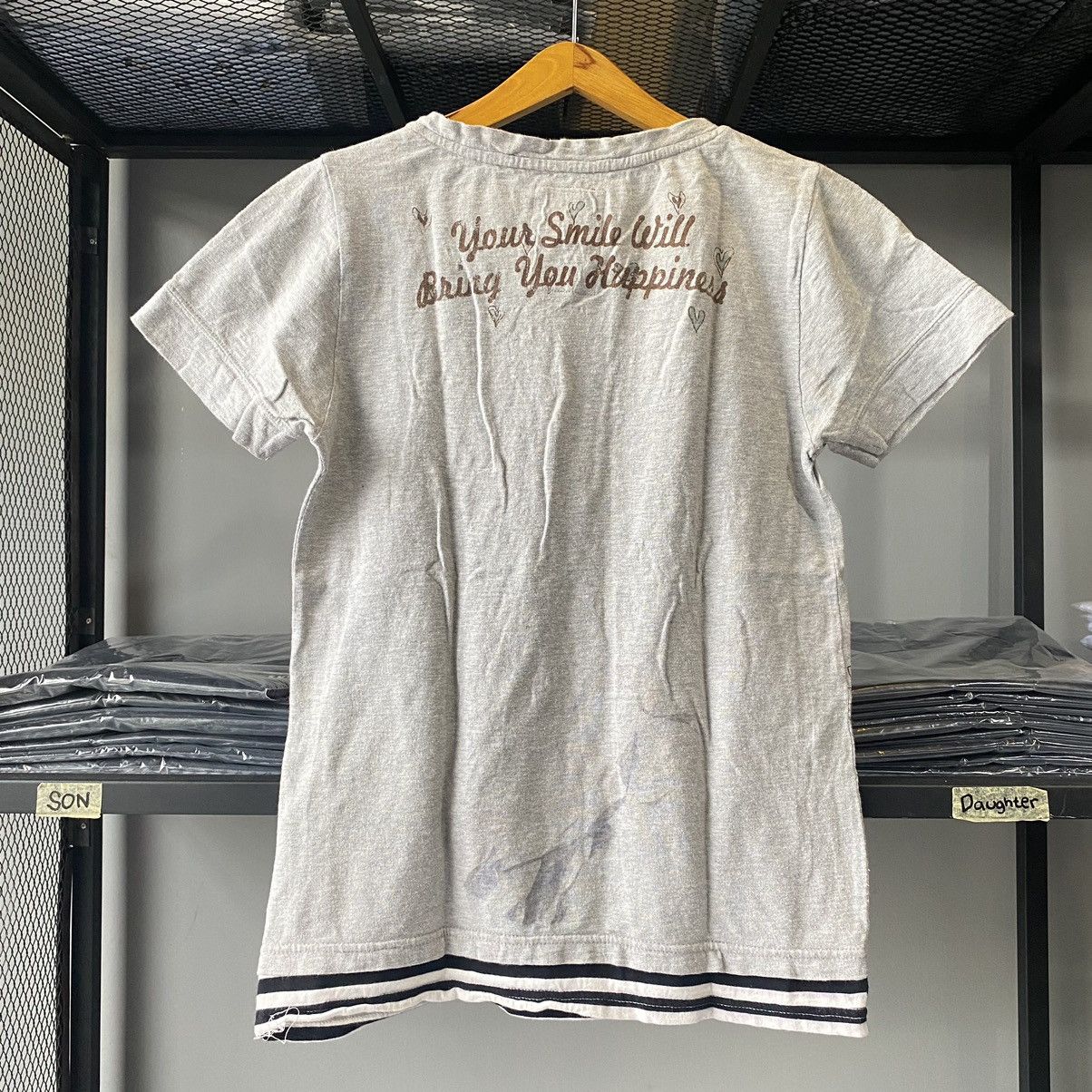 If Six Was Nine × Japanese Brand × Le Grande Bleu (L.G.B.) Freedom Japanese Style Double Layer Striped Tees Size US L / EU 52-54 / 3 - 12 Thumbnail
