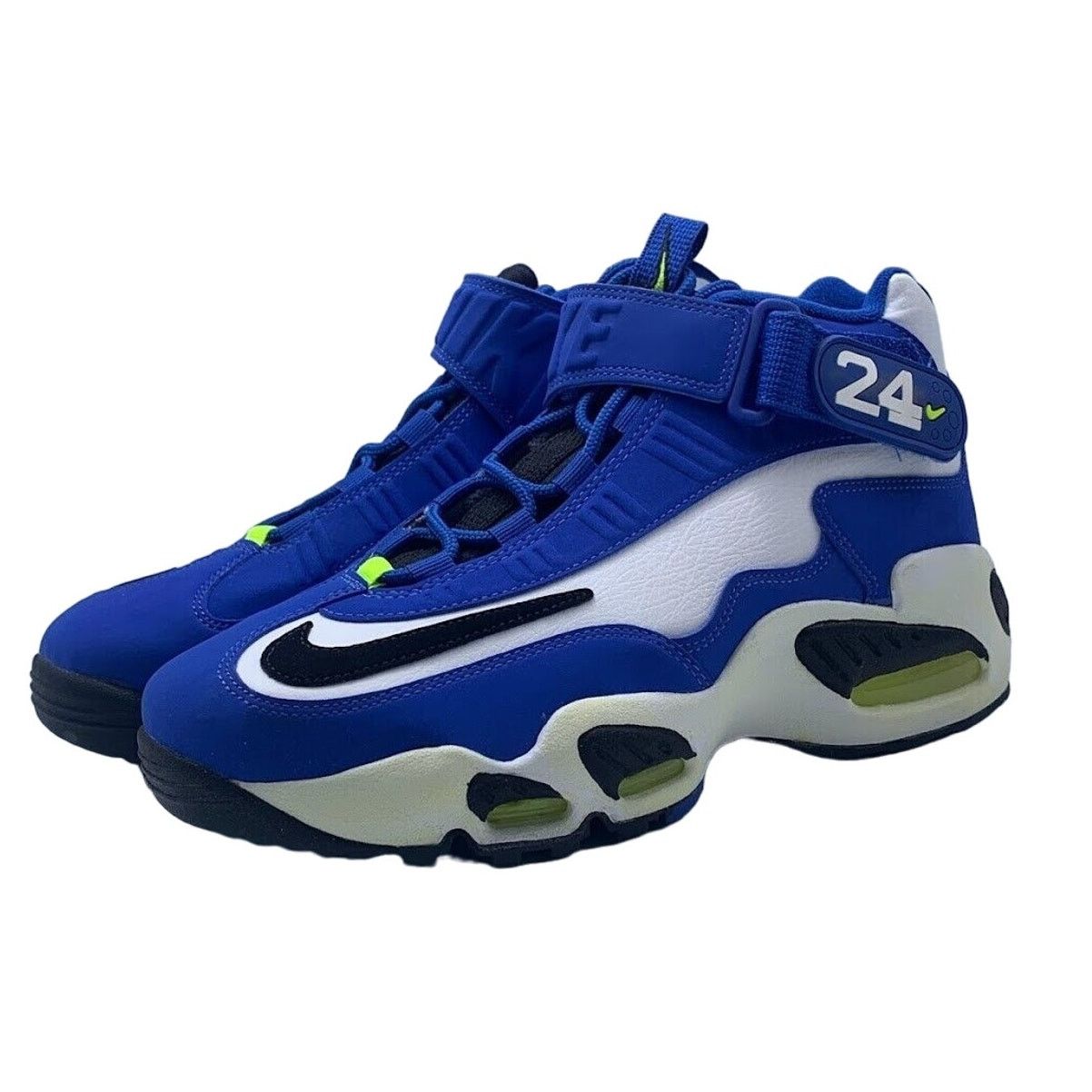 Nike NEW Nike Air Griffey Max 1 Blue White Black Volt DJ5161-400 Size US 8 / EU 41 - 1 Thumbnail