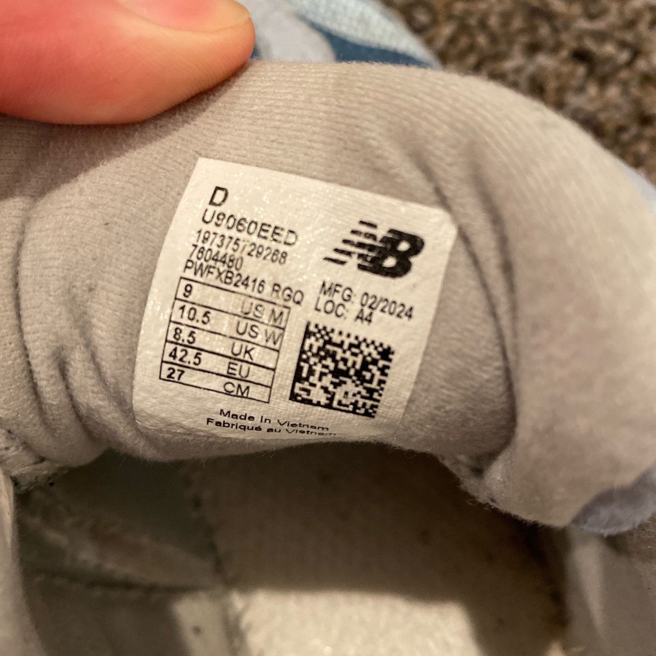 New Balance New Balance 9060 Size US 9 / EU 42 - 6 Thumbnail