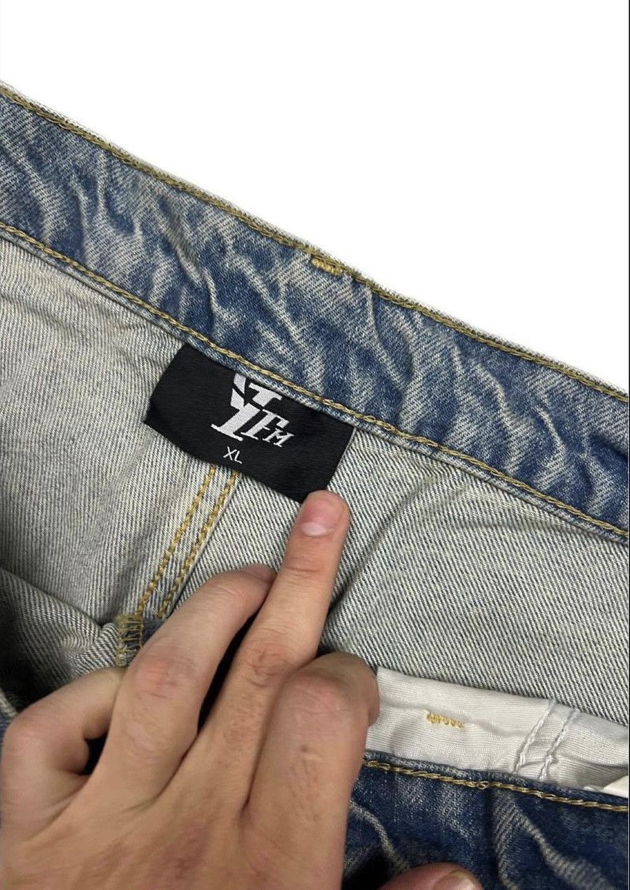Designer YFM Denim Jeans Blue Size US 34 / EU 50 - 6 Thumbnail