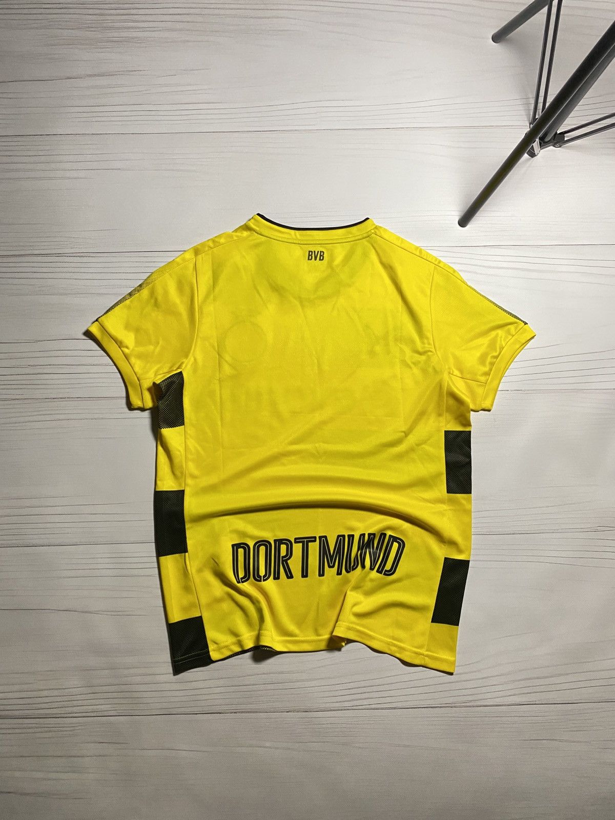 Puma × Vintage Puma Borussia Dortmund 2017/18 Home Jersey T Shirt Size US S / EU 44-46 / 1 - 2 Thumbnail