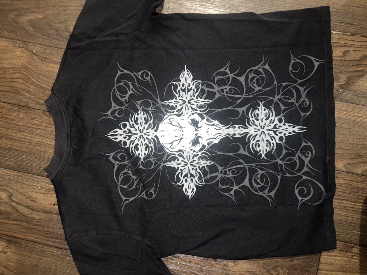 Affliction × Japanese Brand onlycurse “Paranoia” tee, Heavyweight Jumbo print tee Size US L / EU 52-54 / 3 - 4 Thumbnail