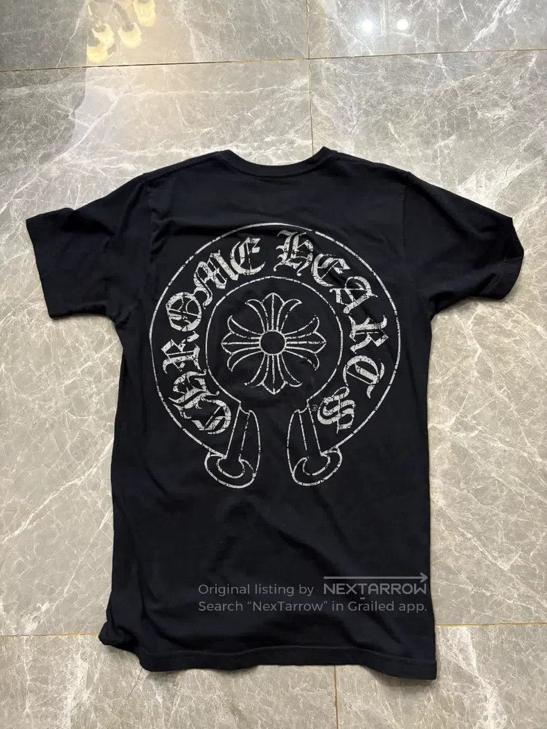 CHROME HEARTS Size S Incomplete horseshoe short sleeves