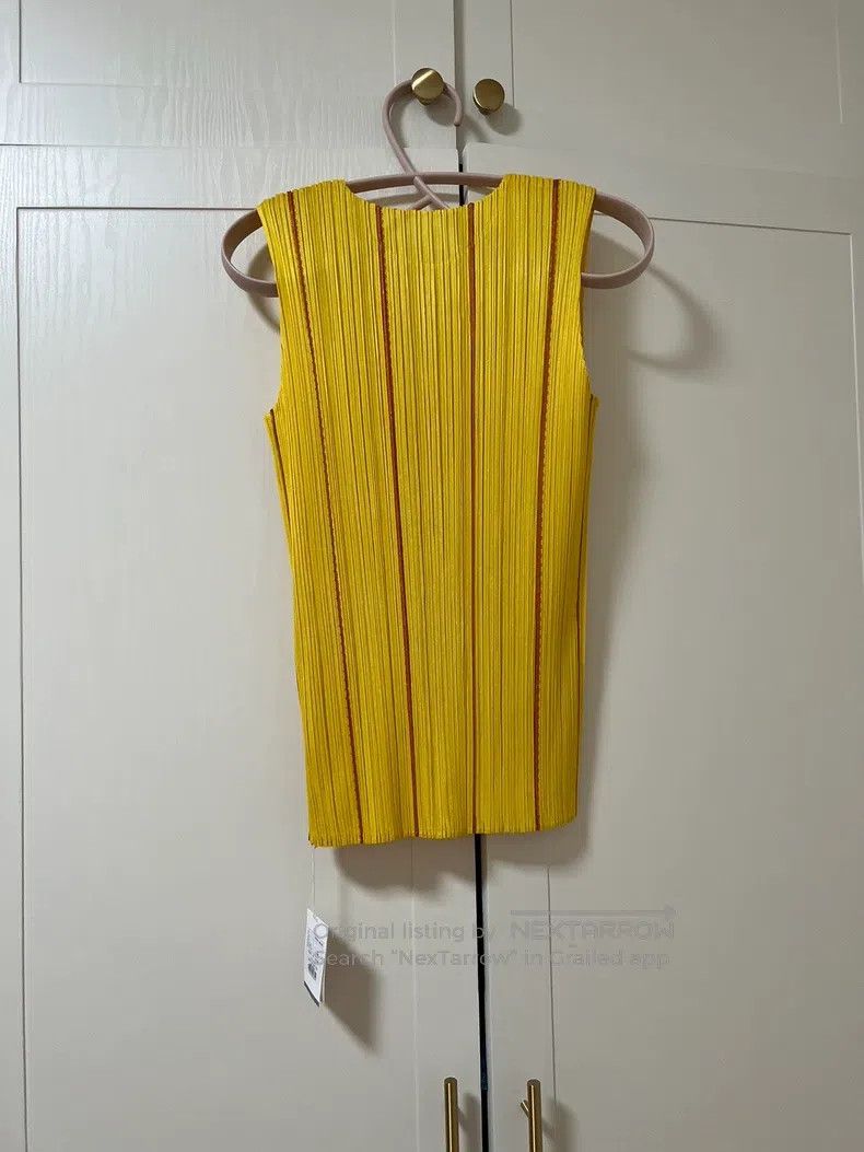 Issey Miyake Issey Miyake size:one size Sleeveless Vest Yellow Size XXS / US 00 / IT 34 - 7 Thumbnail