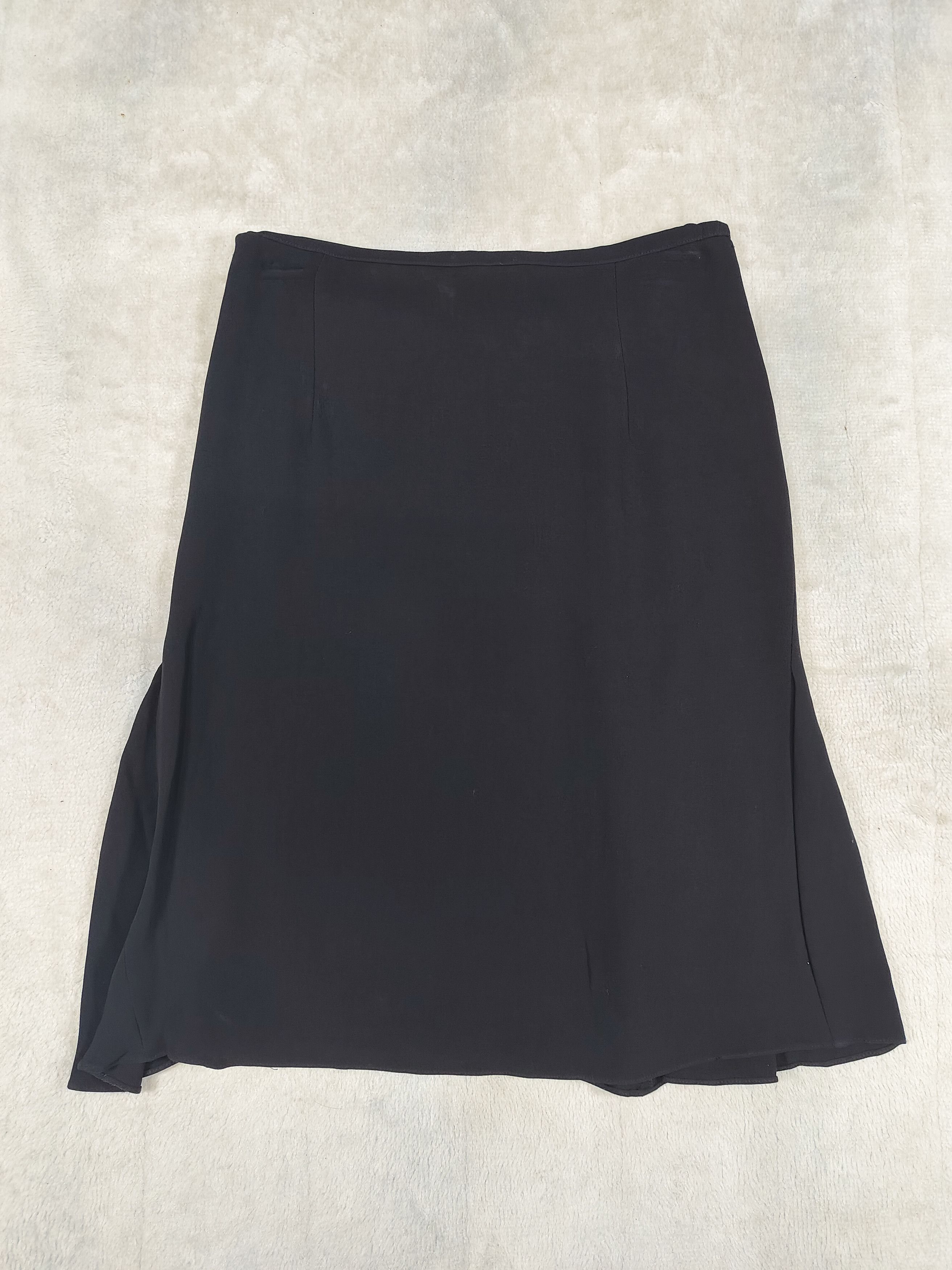 Balenciaga Balenciaga- Asymmetric Sculptural Paneling Flare Skirt Size 28" / US 6 / IT 42 - 2 Thumbnail