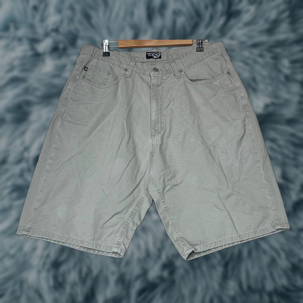 Polo Ralph Lauren Polo Ralph Lauren Shorts Men 34 100% Cotton Banner Twill Casual Khaki Green Flat Front Regular Mens Size US S / EU 44-46 / 1 - 1 Thumbnail