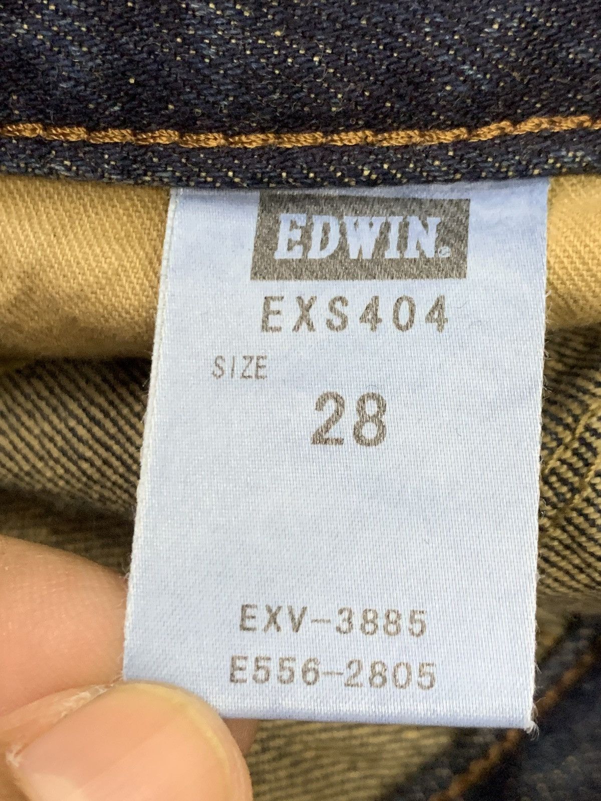 Edwin VINTAGE EDWIN XV NICE FADED & RARE🔥 Size US 29 - 4 Thumbnail