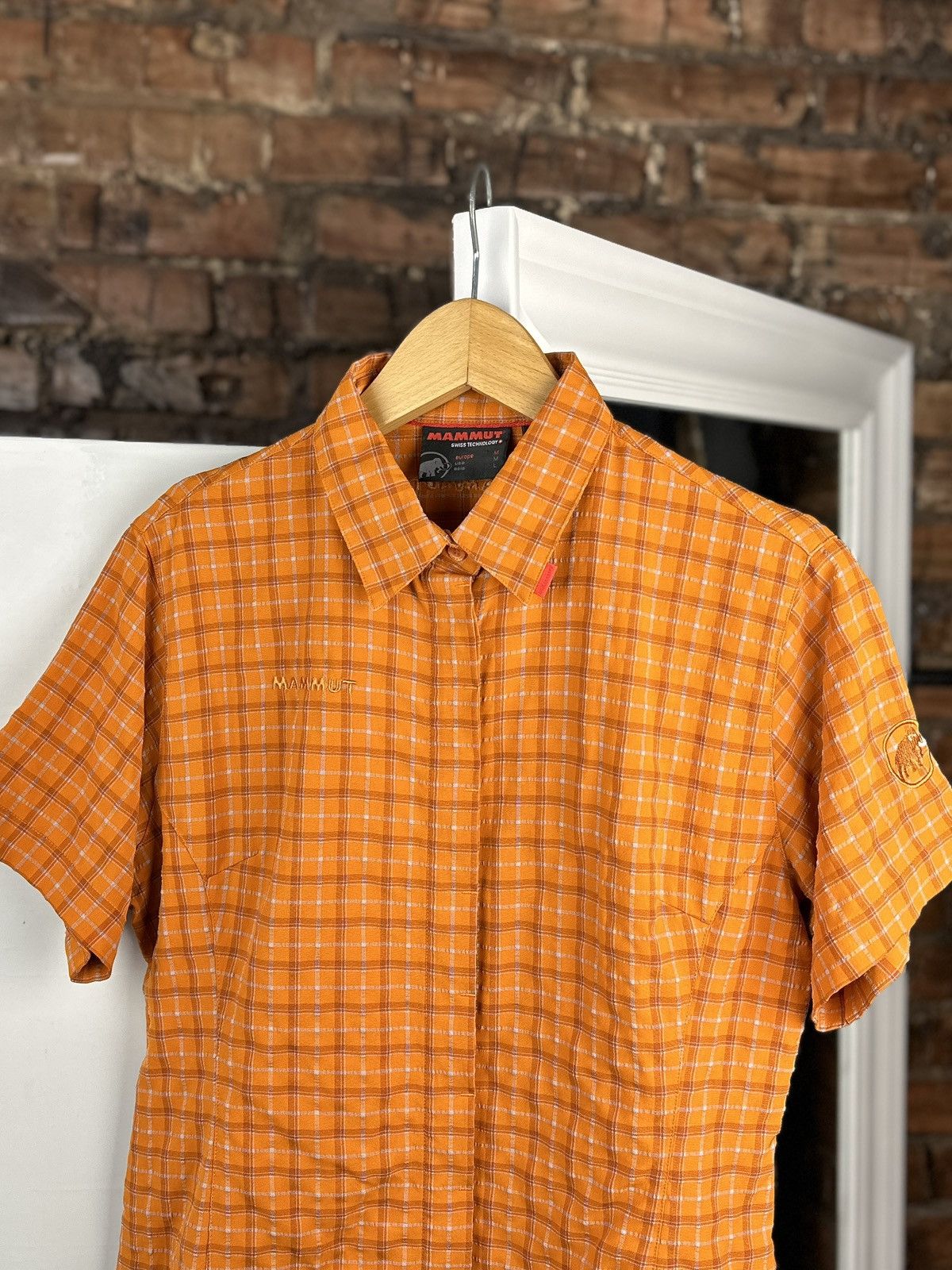 Mammut Womens Shirts Bottom Up Mammut Outdoor Orange Size: M Size M / US 6-8 / IT 42-44 - 2 Thumbnail