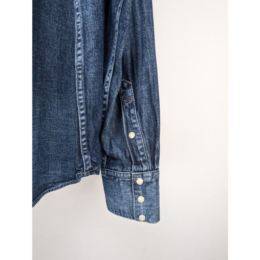 Visvim o1rshd1 Social Sculpture Shirt in Indigo Size US M / EU 48-50 / 2 - 15 Thumbnail