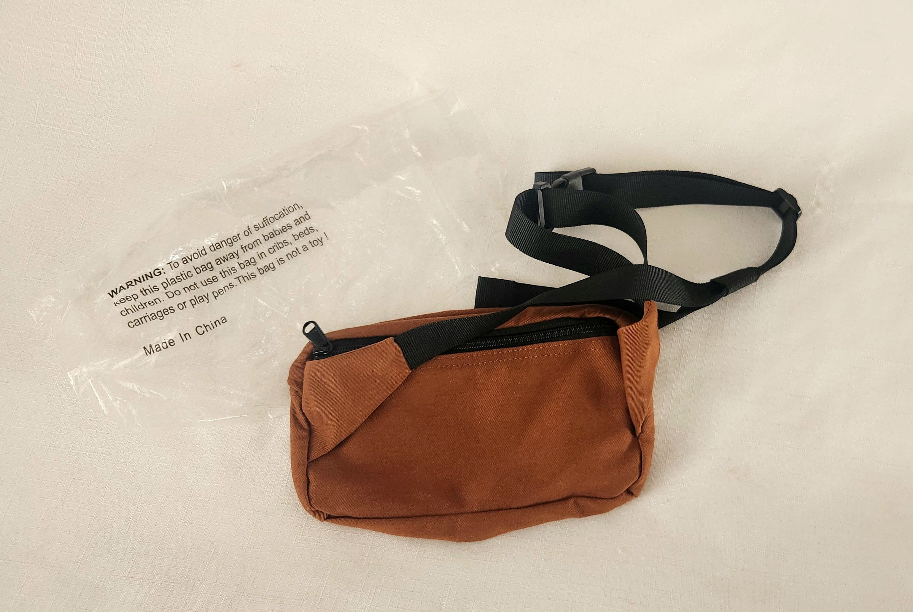 Travis Scott Astroworld 2021 Light Brown Embroidered Fanny pack adjustabl Size ONE SIZE - 5 Thumbnail