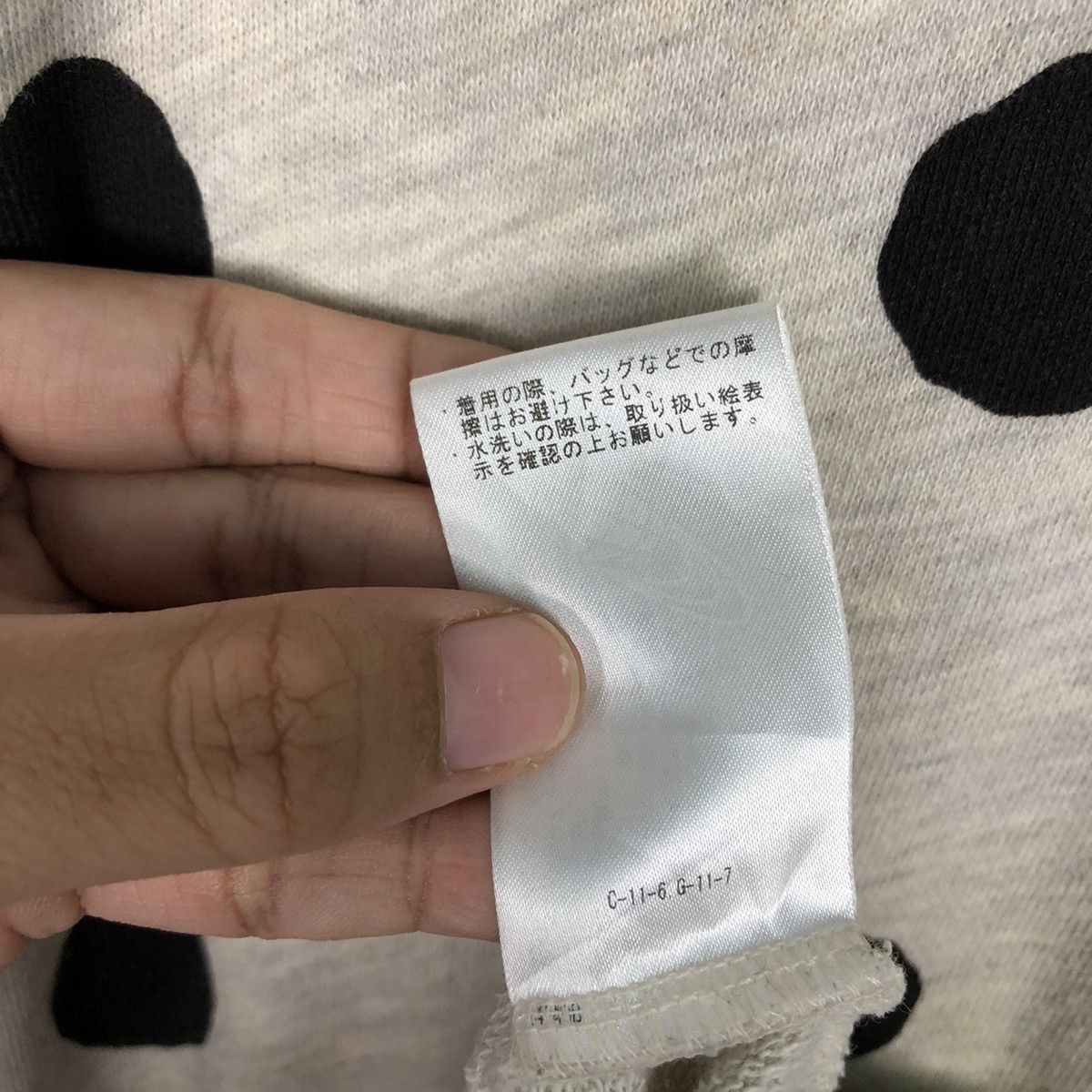 Japanese Brand BEAMS HEART Polka Dot Crewneck Sweatshirt Issey Miyake Size US M / EU 48-50 / 2 - 17 Thumbnail