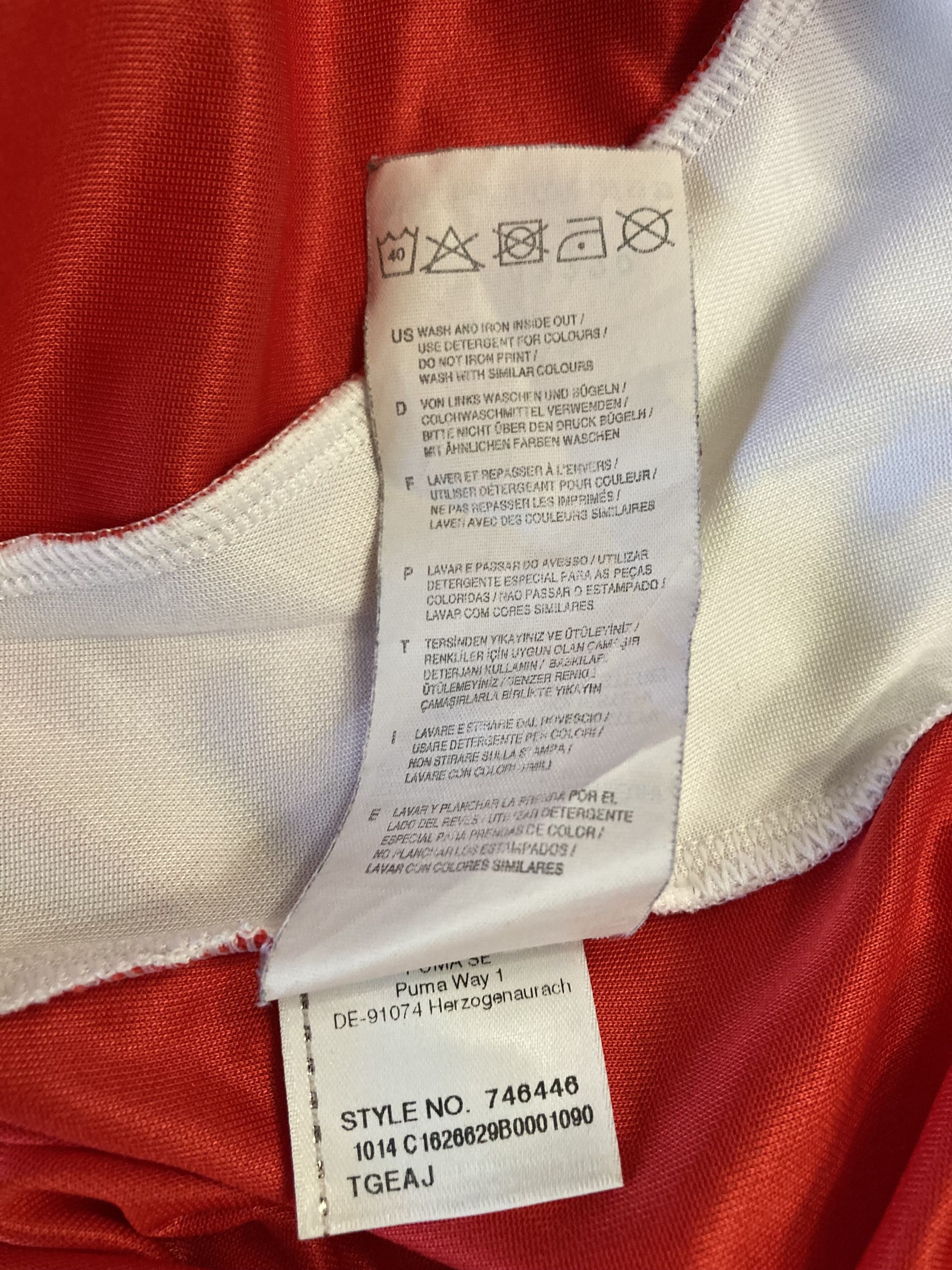 Puma Arsenal Puma 2014-15 Home Jersey Bushnell #7 Size US L / EU 52-54 / 3 - 8 Thumbnail