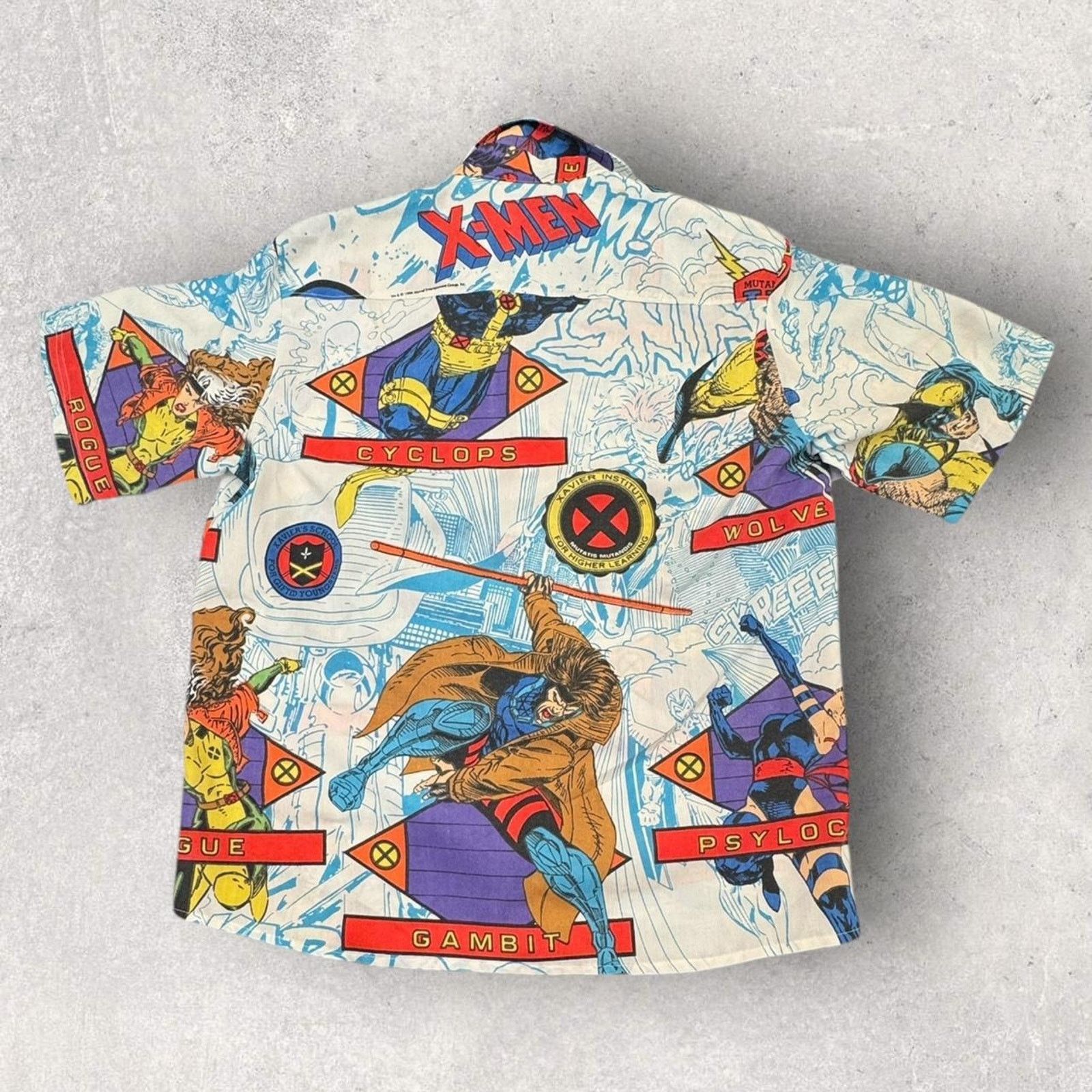 Marvel Comics Vintage 1990s marvel x men button Size US L / EU 52-54 / 3 - 4 Thumbnail